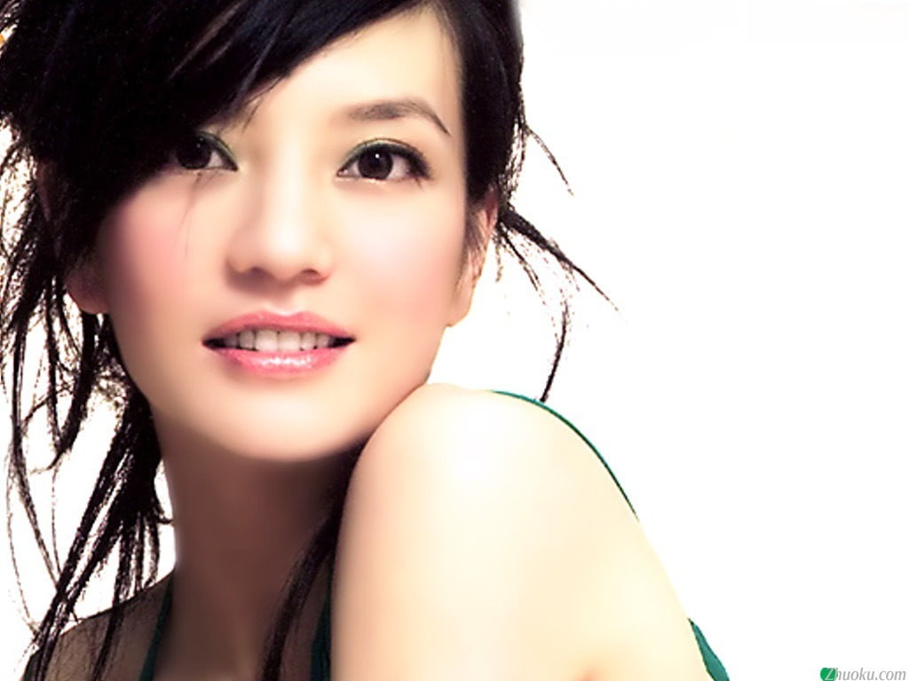 lifestyles, Zhao Wei, young adult, portrait, teenager, hairstyle, looking at camera, beautiful woman, women, Asian, fashion, long hair, 480P, adult, human face, HD Wallpaper