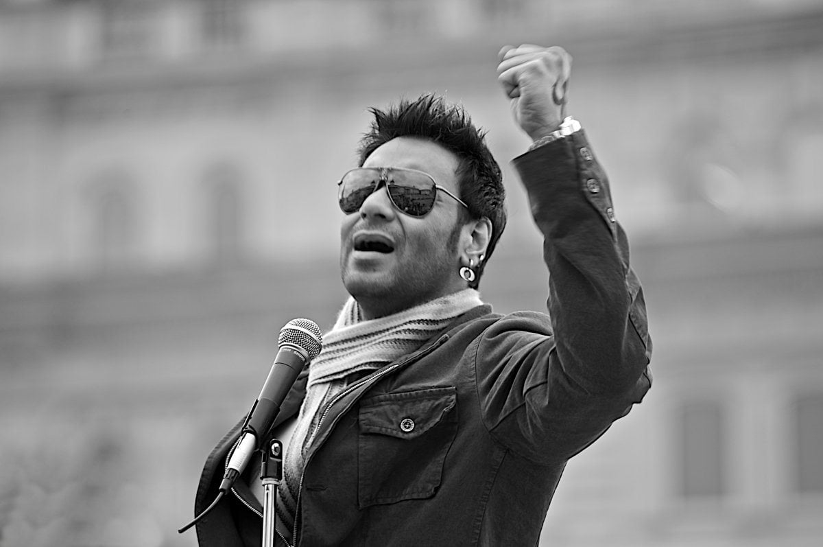 actor, looking, men, adult, ajay, 480P, sunglasses, waist up, Ajay Devgan, young adult, looking away, eyeglasses, jacket, focus on foreground, bollywood, HD Wallpaper