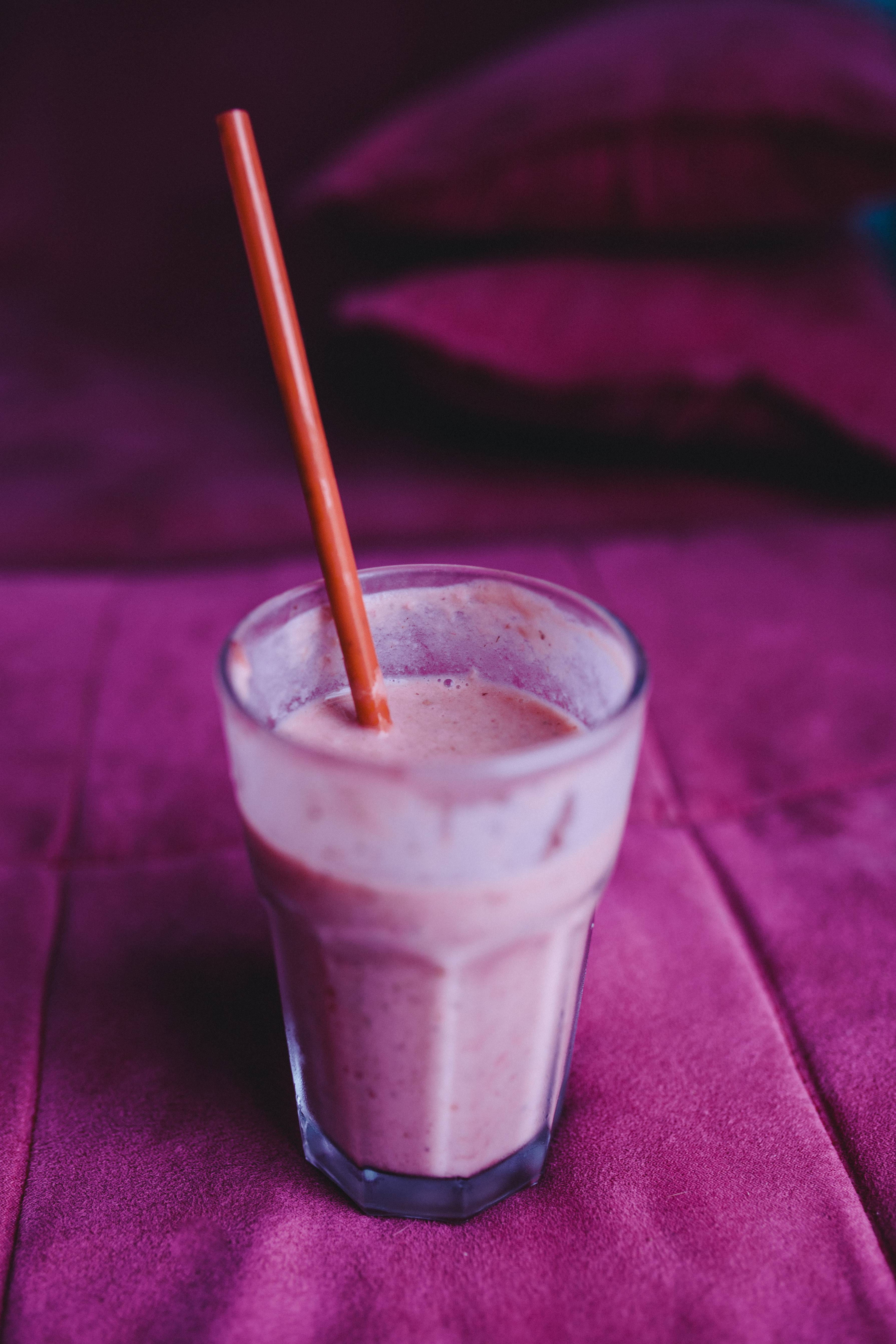 food, 5K, straw, milkshake, drink, healthy eating, non-alcoholic beverage, fruit, indoors, shake, healthy, still life, diet, drinking Glass, cup, brown, Phone HD Wallpaper