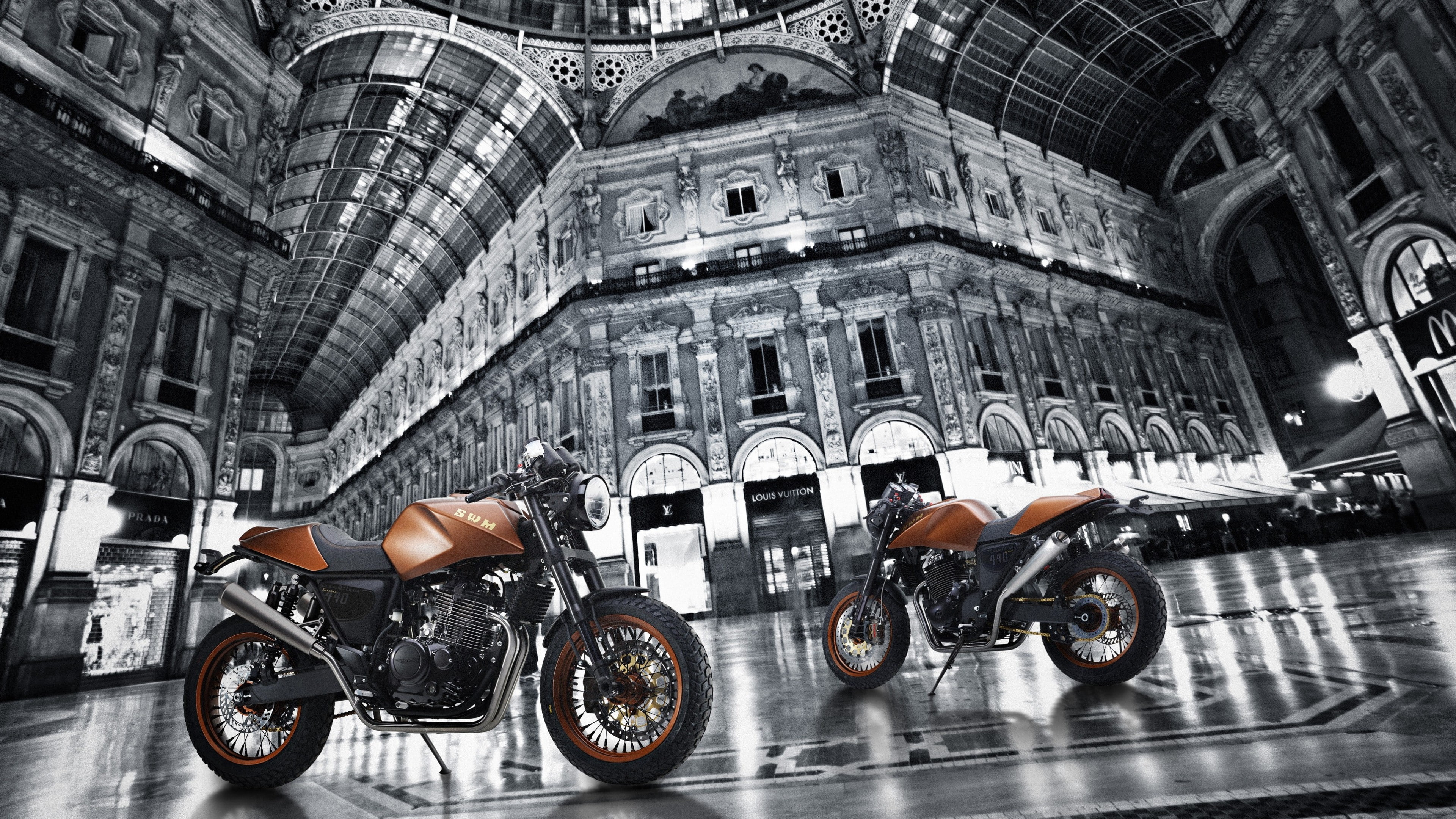 4K, best bikes, sport bikes, SWM gran milano, best motorcycle, HD Wallpaper