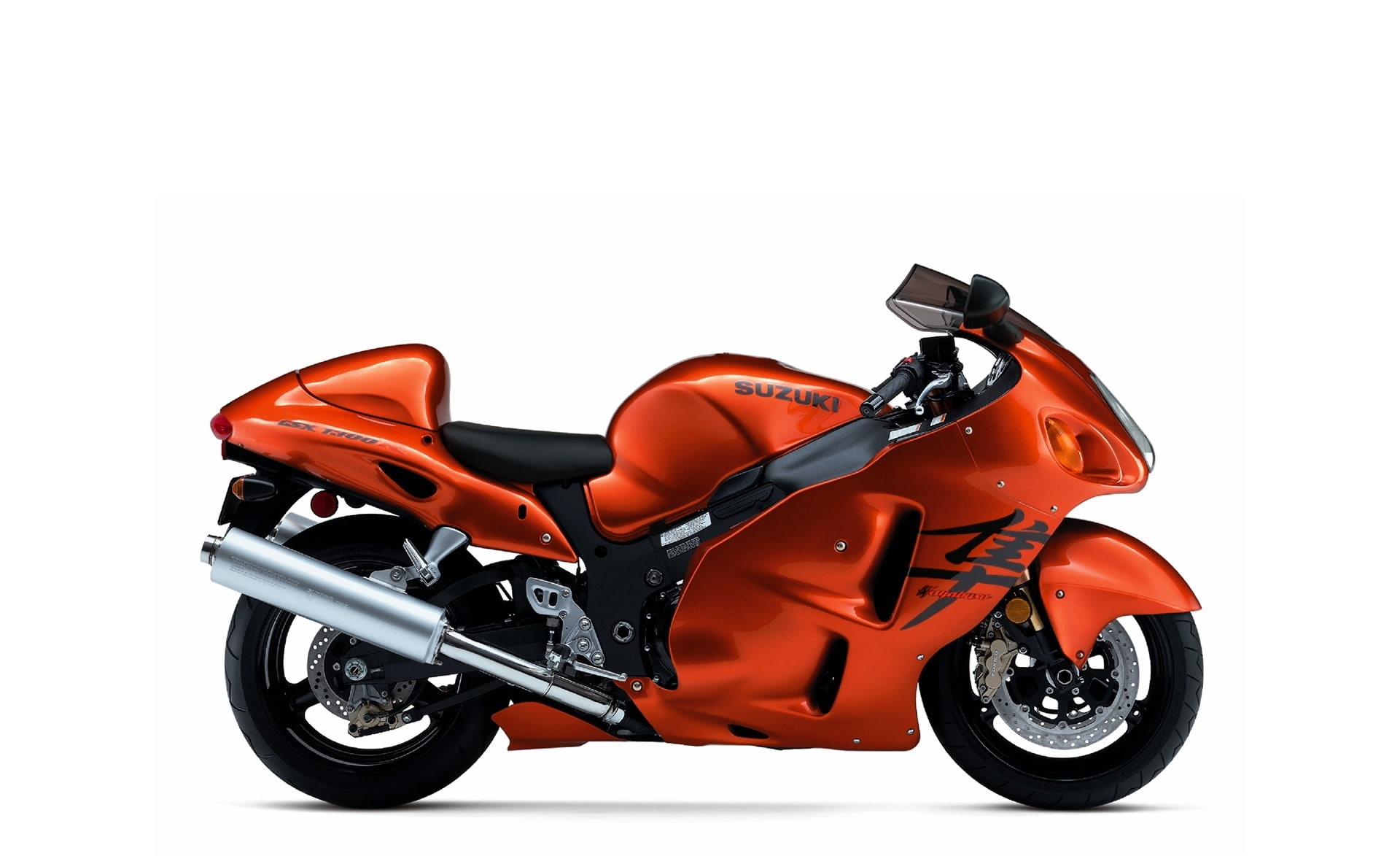 motor vehicle, black, bike, white background, Suzuki, sports, land vehicle, studio shot, wheel, r, transportation, no people, 1300, single object, black color, HD Wallpaper