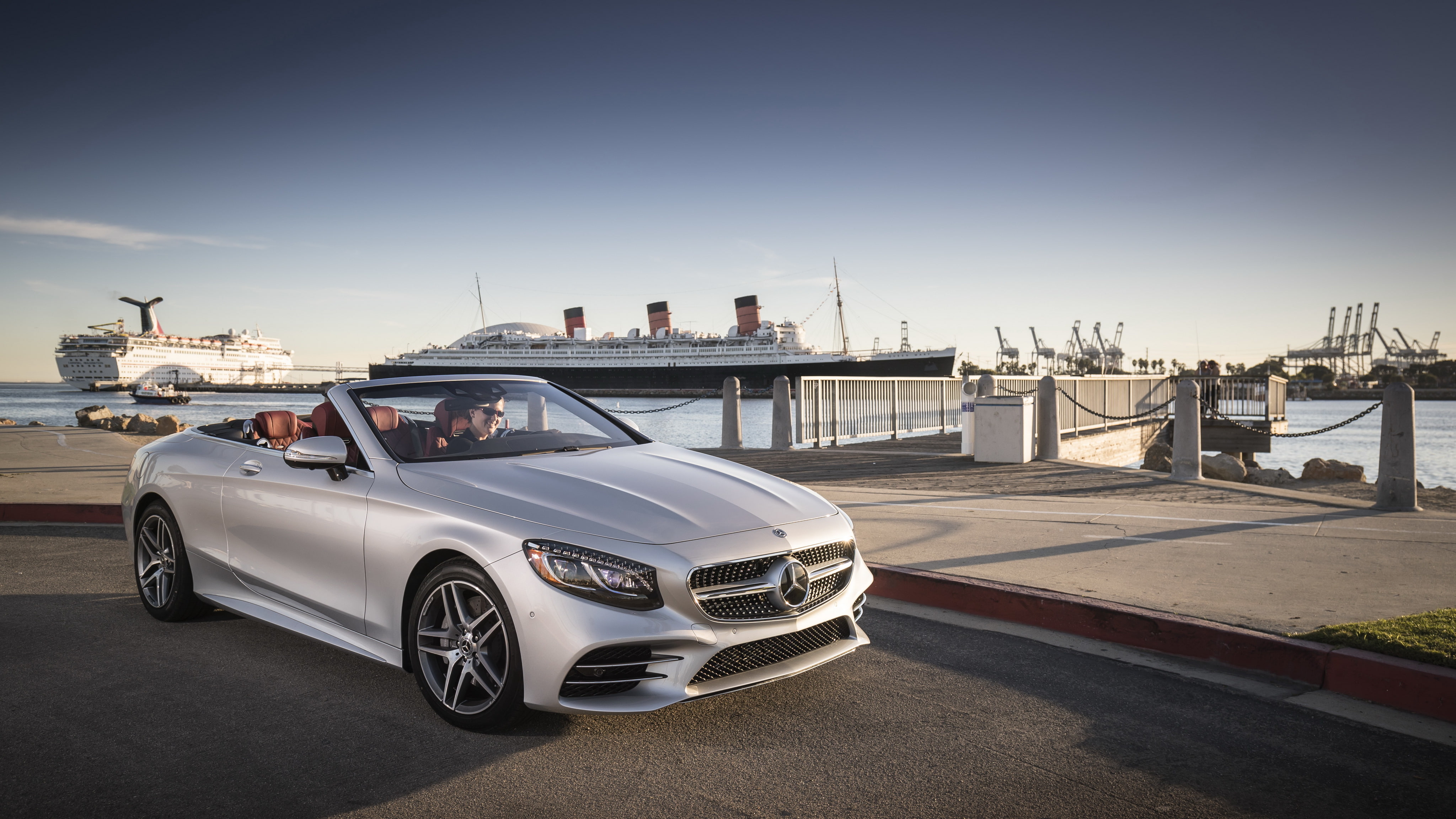 a217, mercedes, s560, 2018, line, benz, cabriolet, amg, 4K, HD Wallpaper