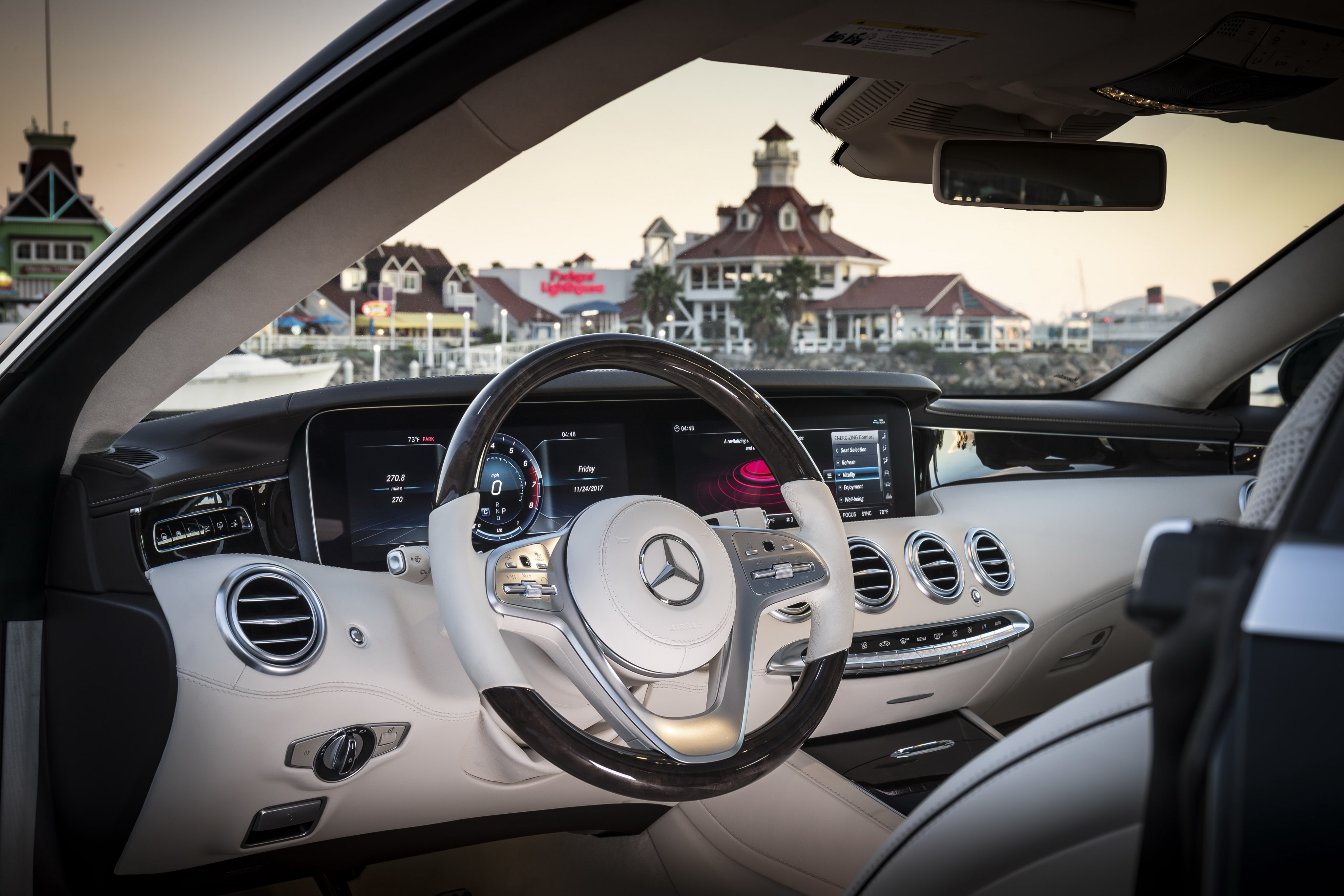 benz, 4K, c217, coupe, 4matic, amg, s560, 2018, mercedes, line, HD Wallpaper