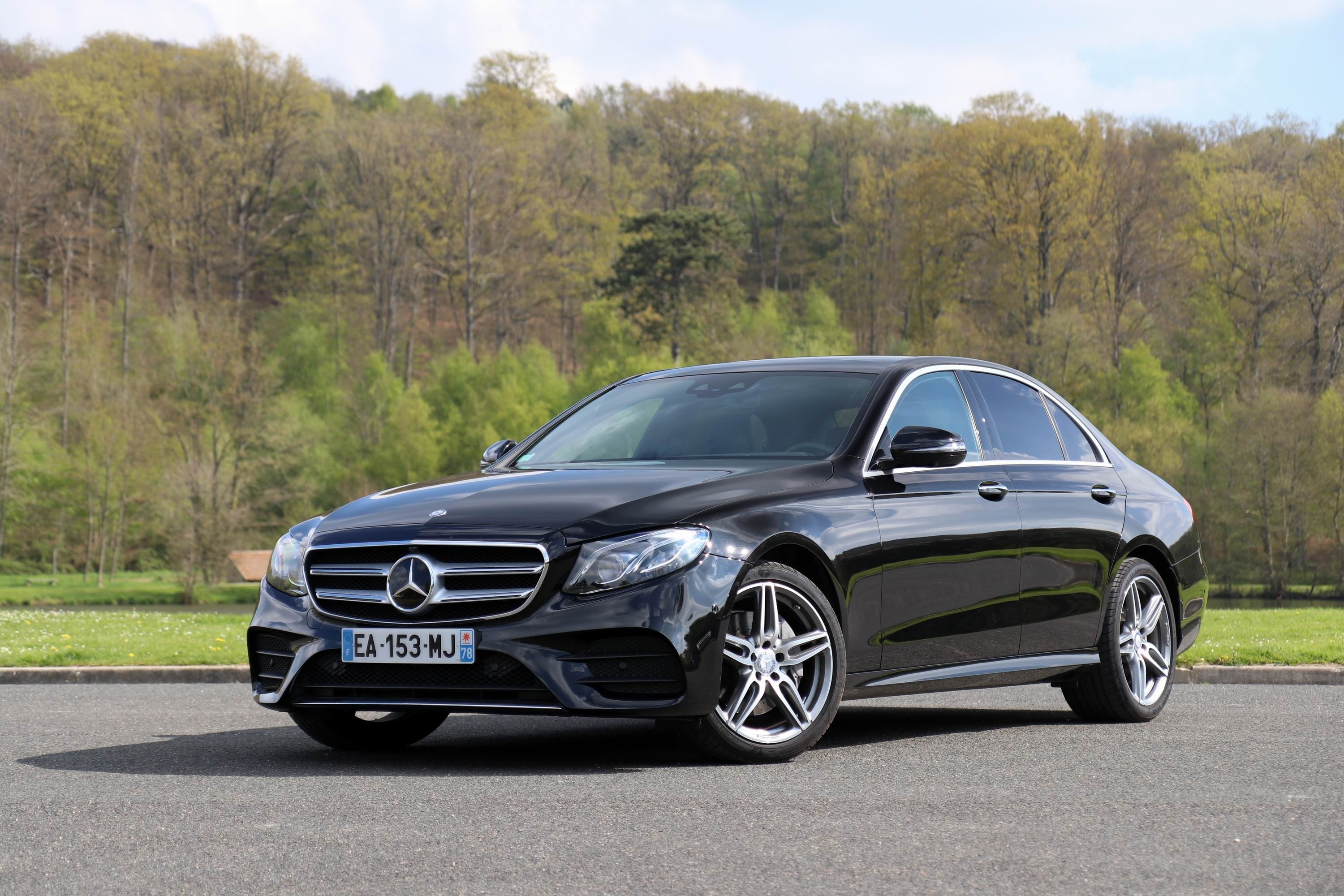 amg, 2016, e220, 2K, mercedes-benz, line, HD Wallpaper
