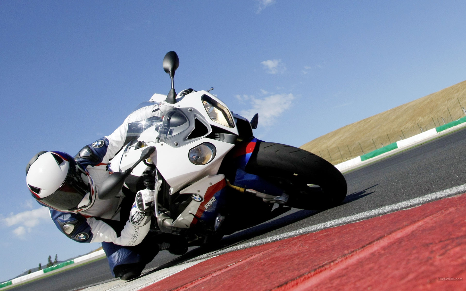 hd, sports, bikes, white, bmw, 1080P, black, motorcycle, rr, superbike, HD Wallpaper