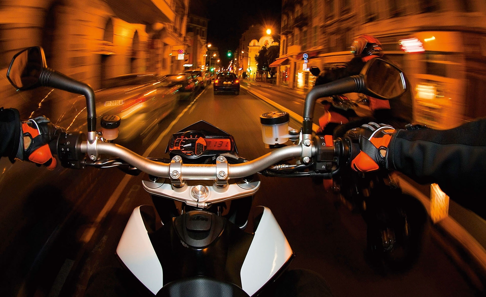 motorcycle, men, blurred motion, handlebar, road, activity, city, bike, Other Motorcycles, gray, Motorcycles, riding, outdoors, sports, people, night, transportation, HD Wallpaper