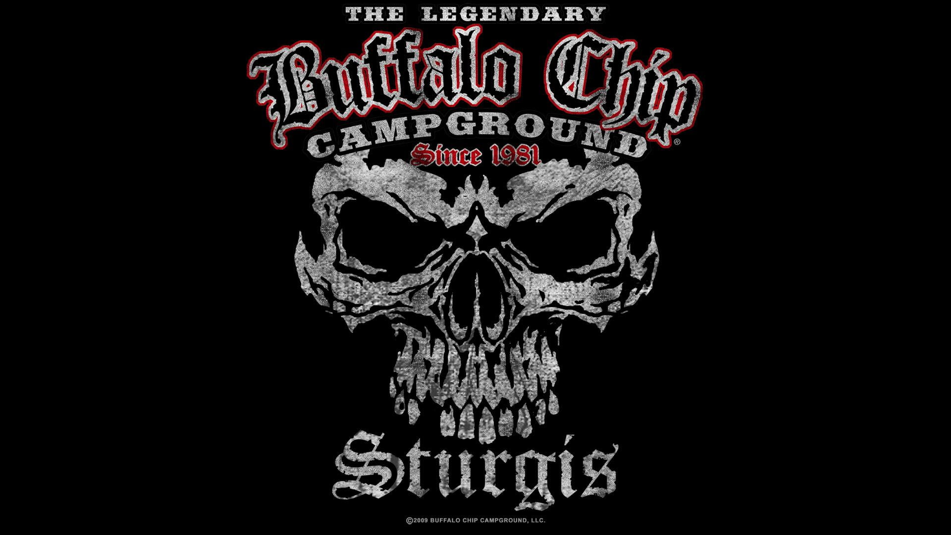 motorcycles, entertainment, campground, legendary, logo, other, people, 1080P, buffalo, chip, HD Wallpaper