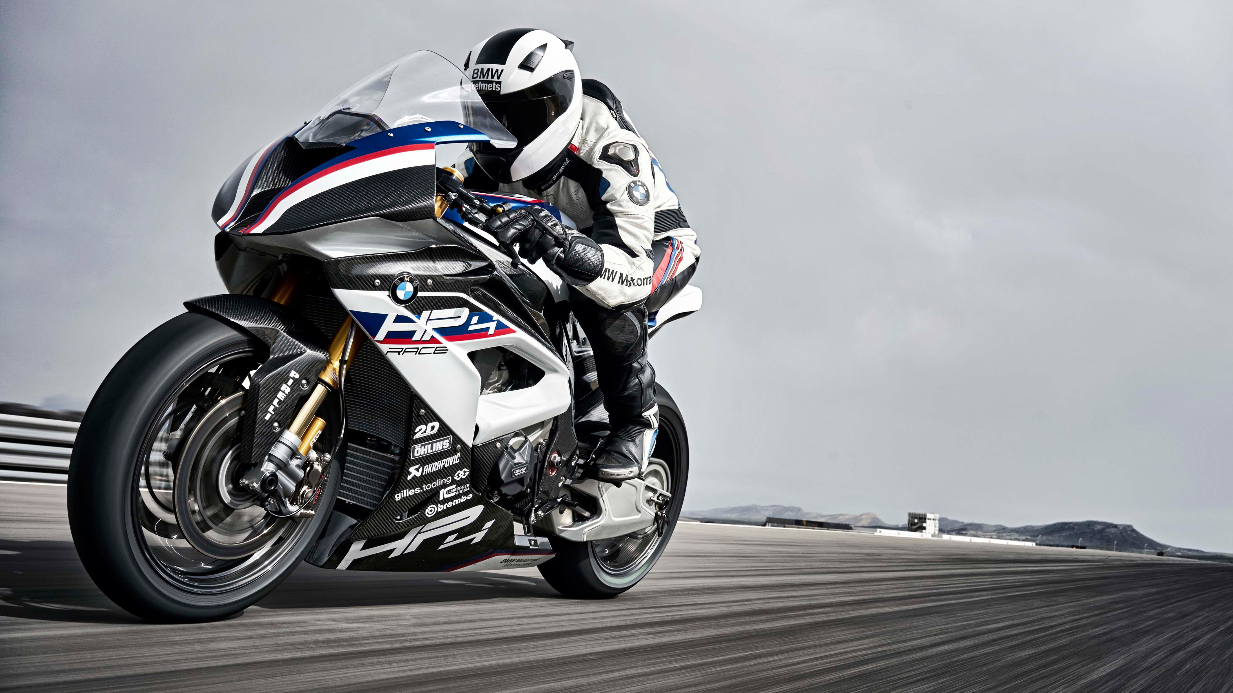 4K, Superbike, BMW HP4 Race, 4K, HD Wallpaper