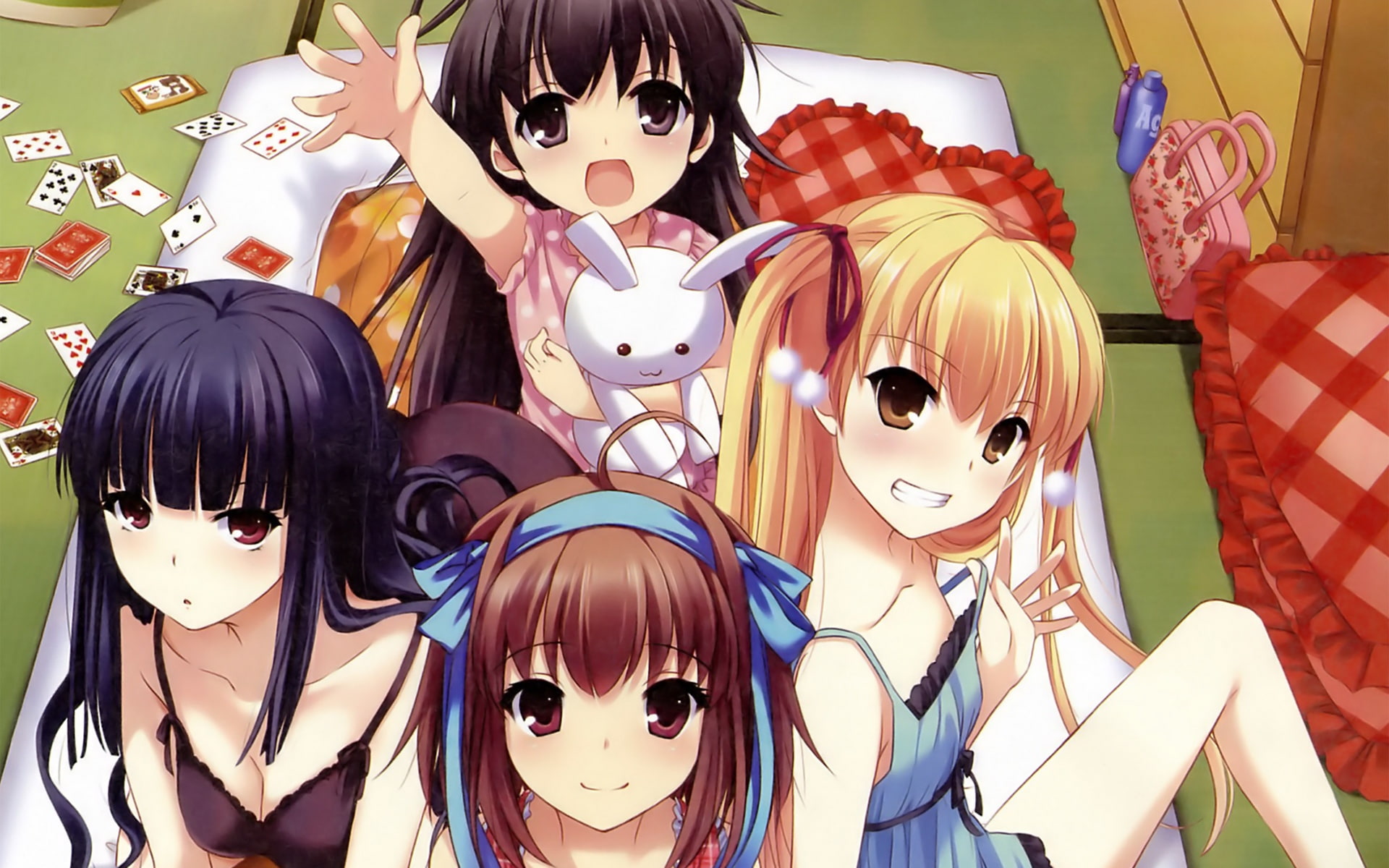 iukoto, papa, 1080P, mio, raika, kikinasai, hina, takanashi, oda, sora, HD Wallpaper