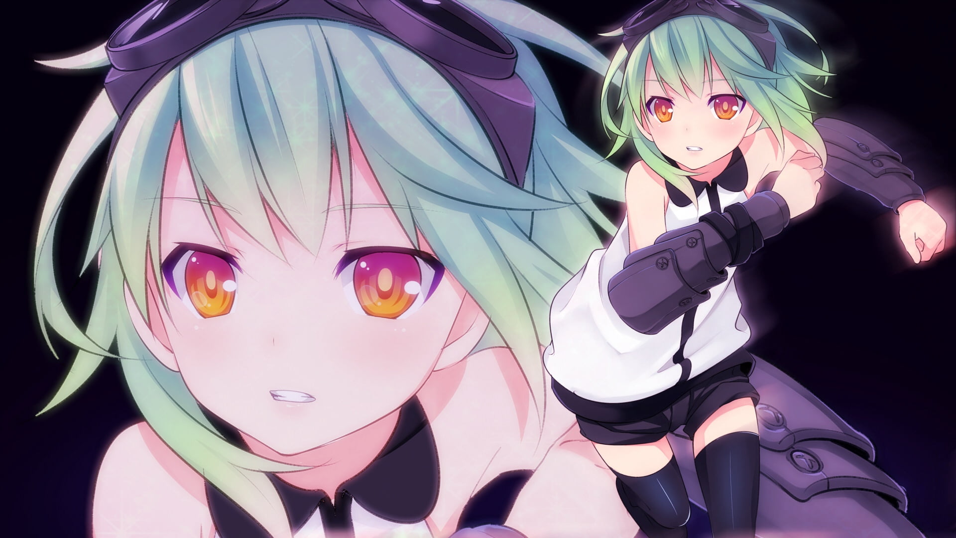 facial Expression, purple, fantasy, females, illustration, backgrounds, manga Style, beautiful, anime, no people, technology, character, vocaloid, HD Wallpaper