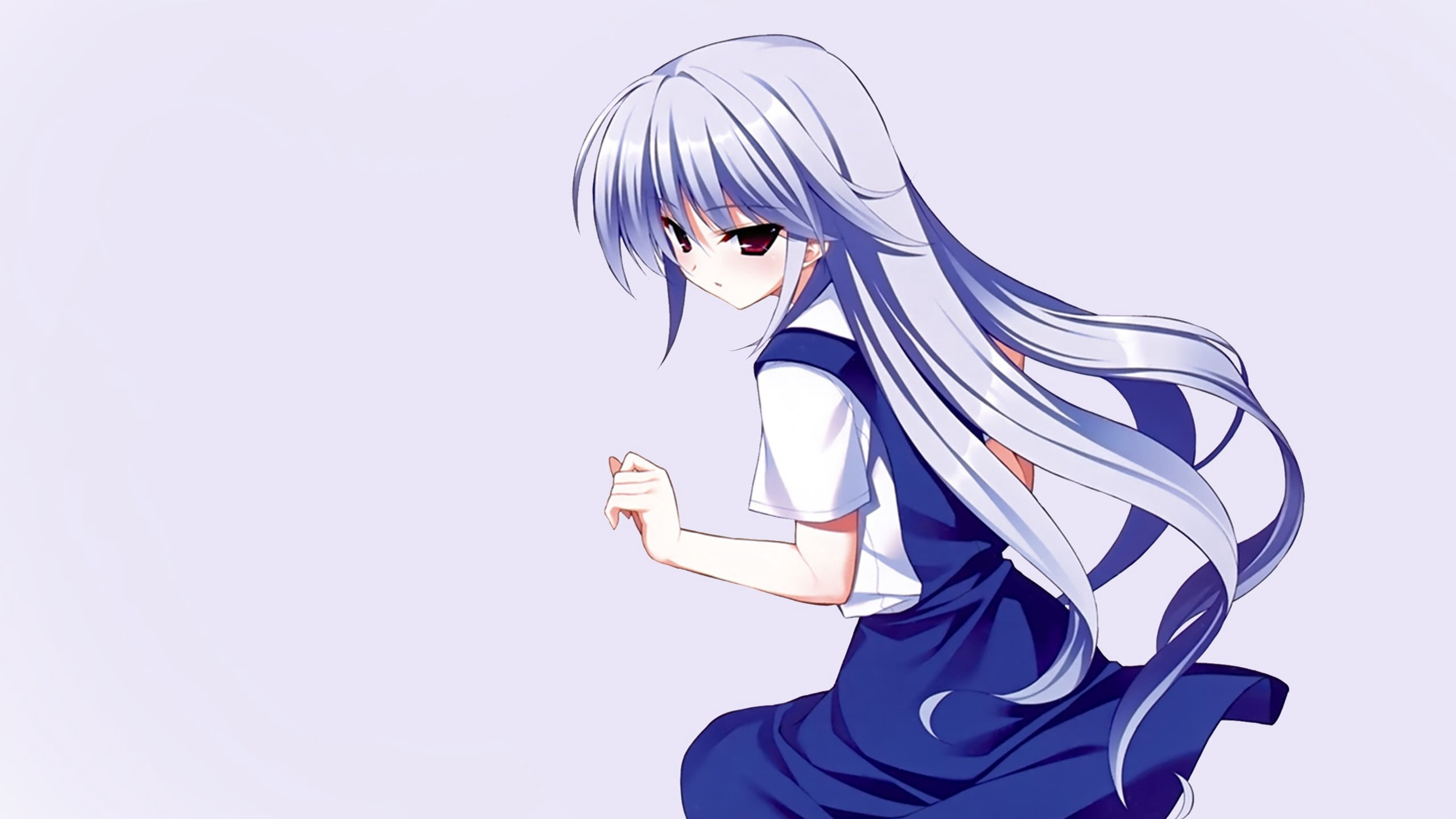 white, caucasian Ethnicity, long-haired, sitting, women, young Adult, anime, clothing, looking, side view, females, sensuality, human Hair, vector, computer Graphic, HD Wallpaper