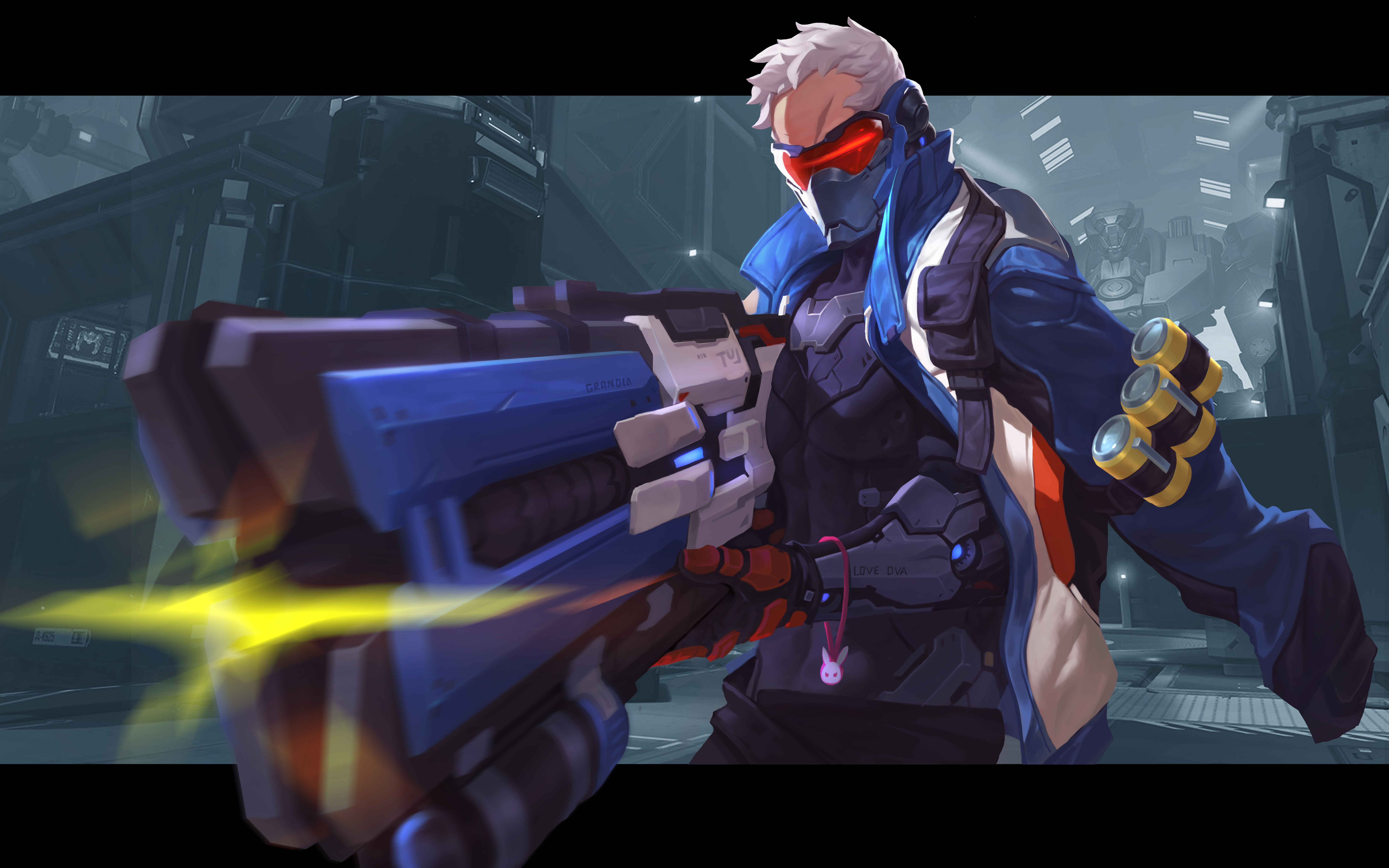 Overwatch, Soldier 76, 8K, 8K, HD Wallpaper