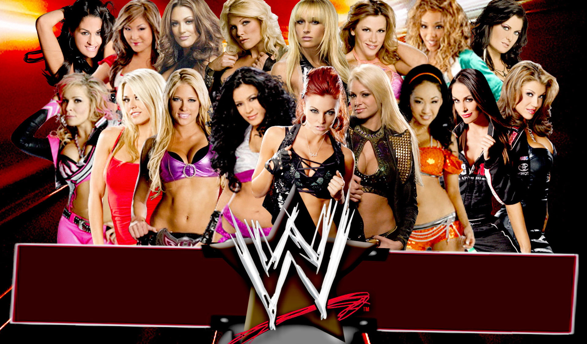 wwe, poster, wrestling, 1080P, divas, HD Wallpaper