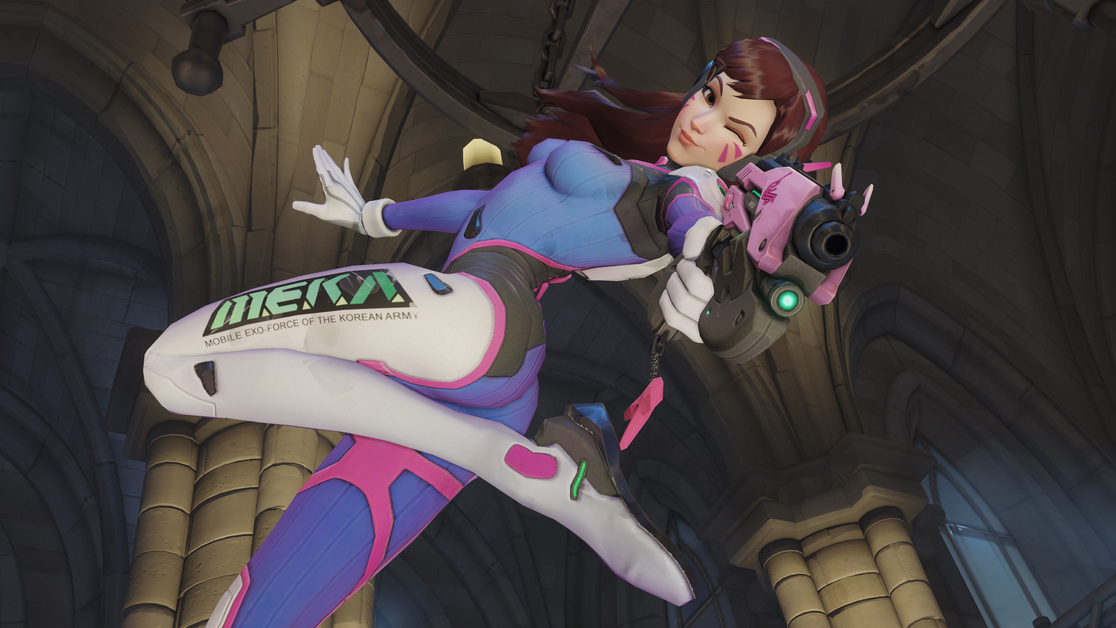 DVa, Overwatch, 4K, 4K, HD Wallpaper