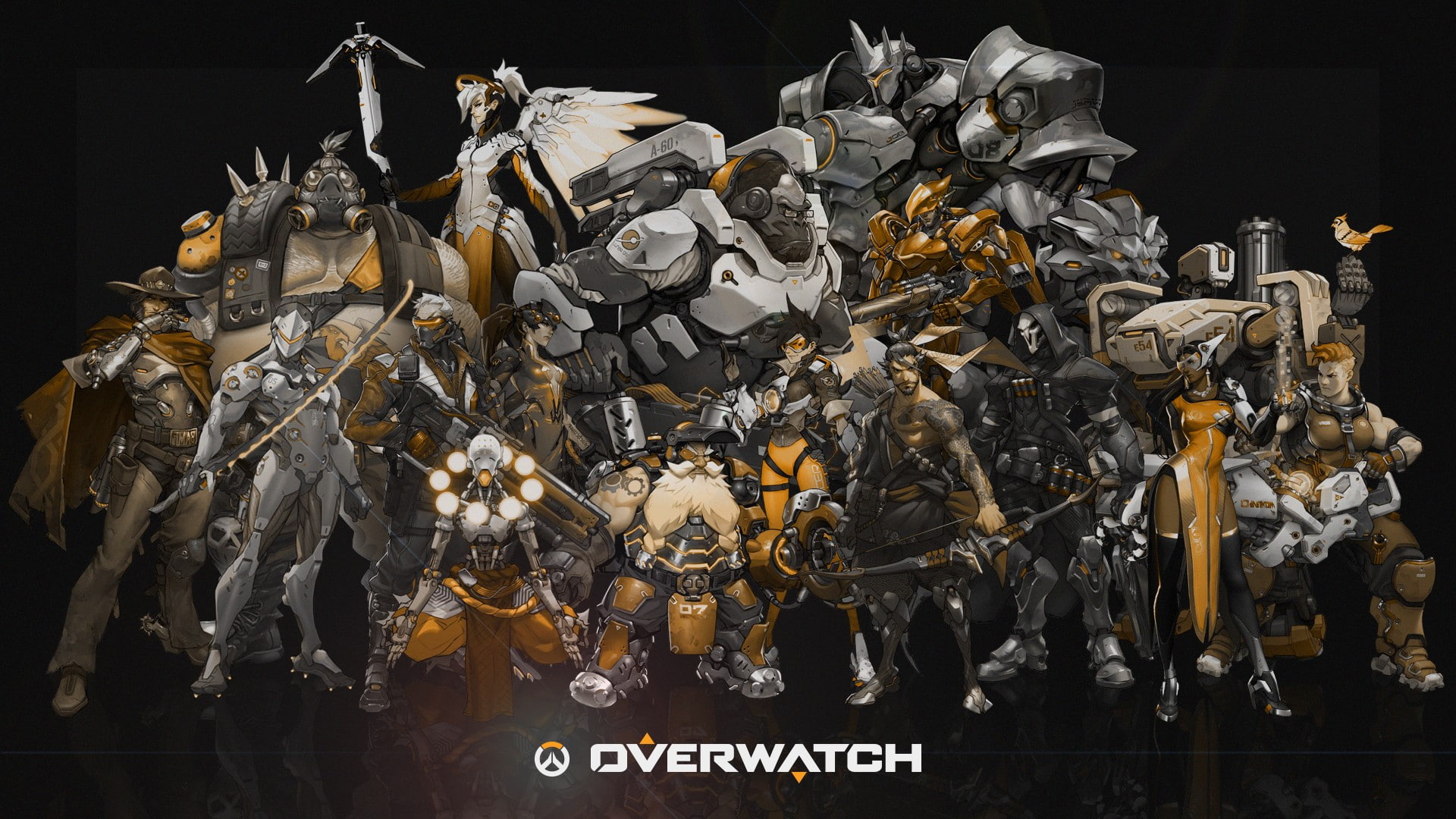 SST LABORATORIES SIEGE AUTOMATON E54, Widowmaker (Overwatch), Aleksandra Zaryanova, 1080P, Reaper (Overwatch), Symmetra (Overwatch), Blizzard Entertainment, HD Wallpaper