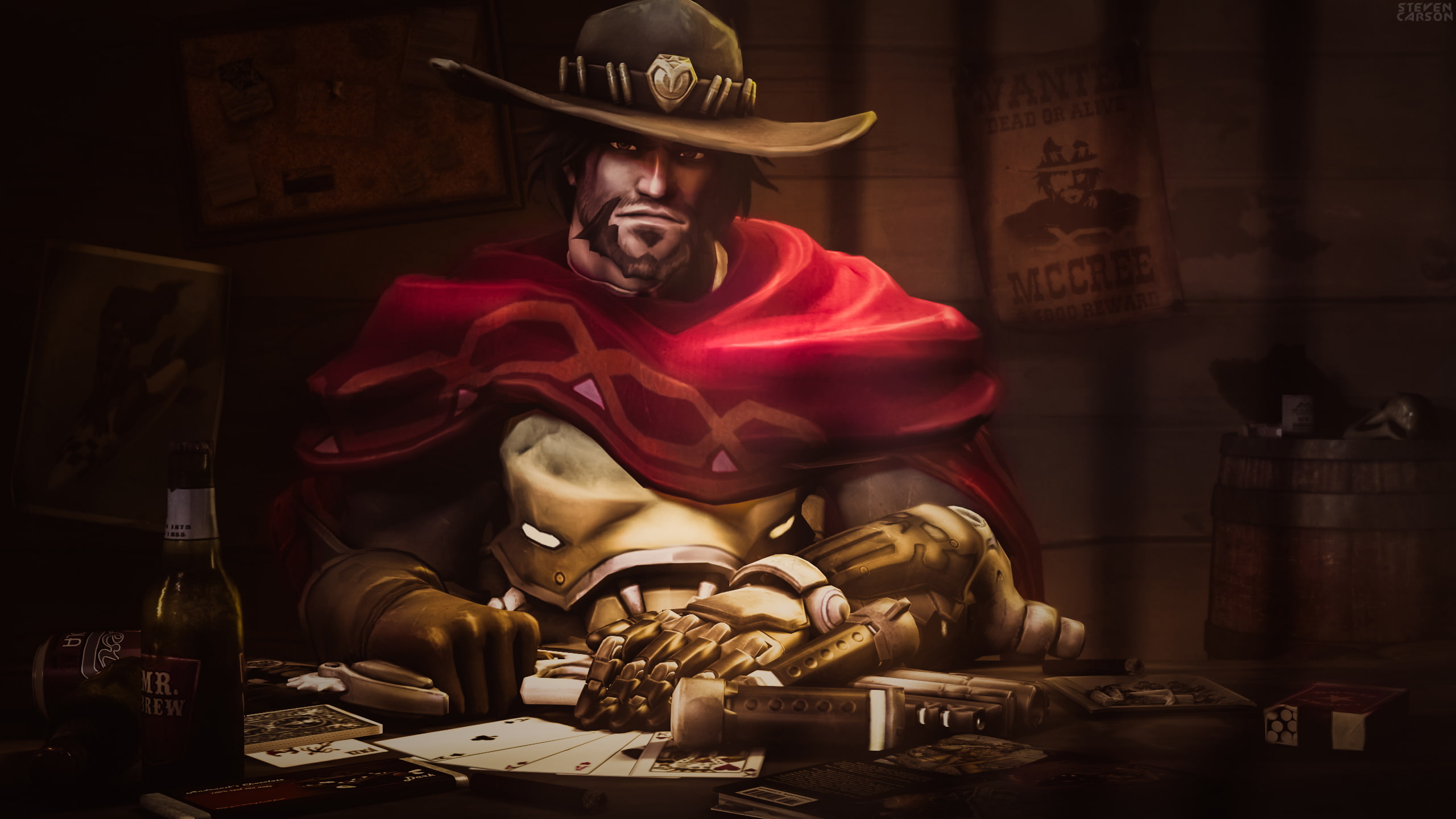 2K, McCree (Overwatch), Overwatch, Video Game, HD Wallpaper