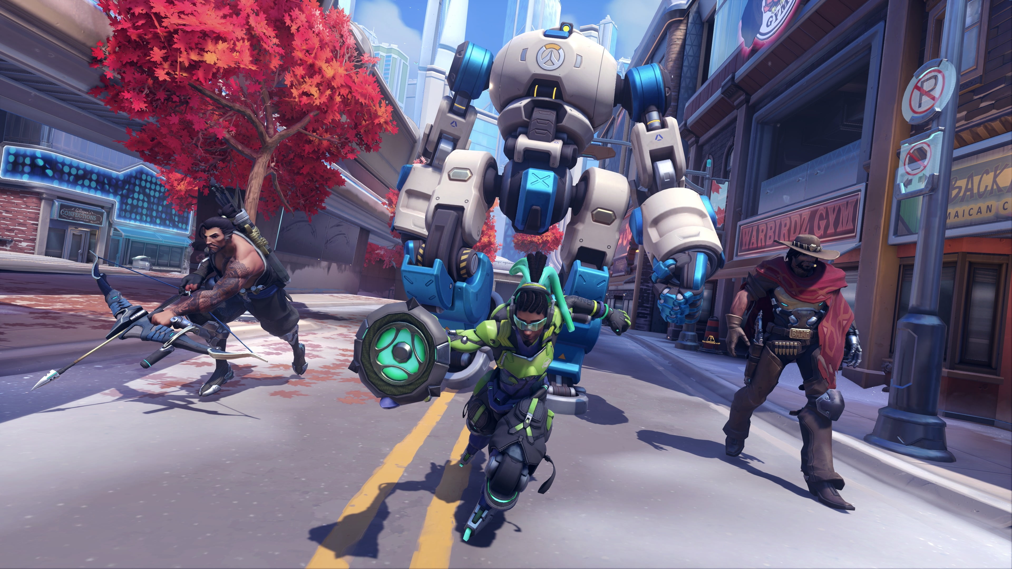 Video Game, Lúcio (Overwatch), 4K, Overwatch 2, McCree (Overwatch), Hanzo (Overwatch), HD Wallpaper