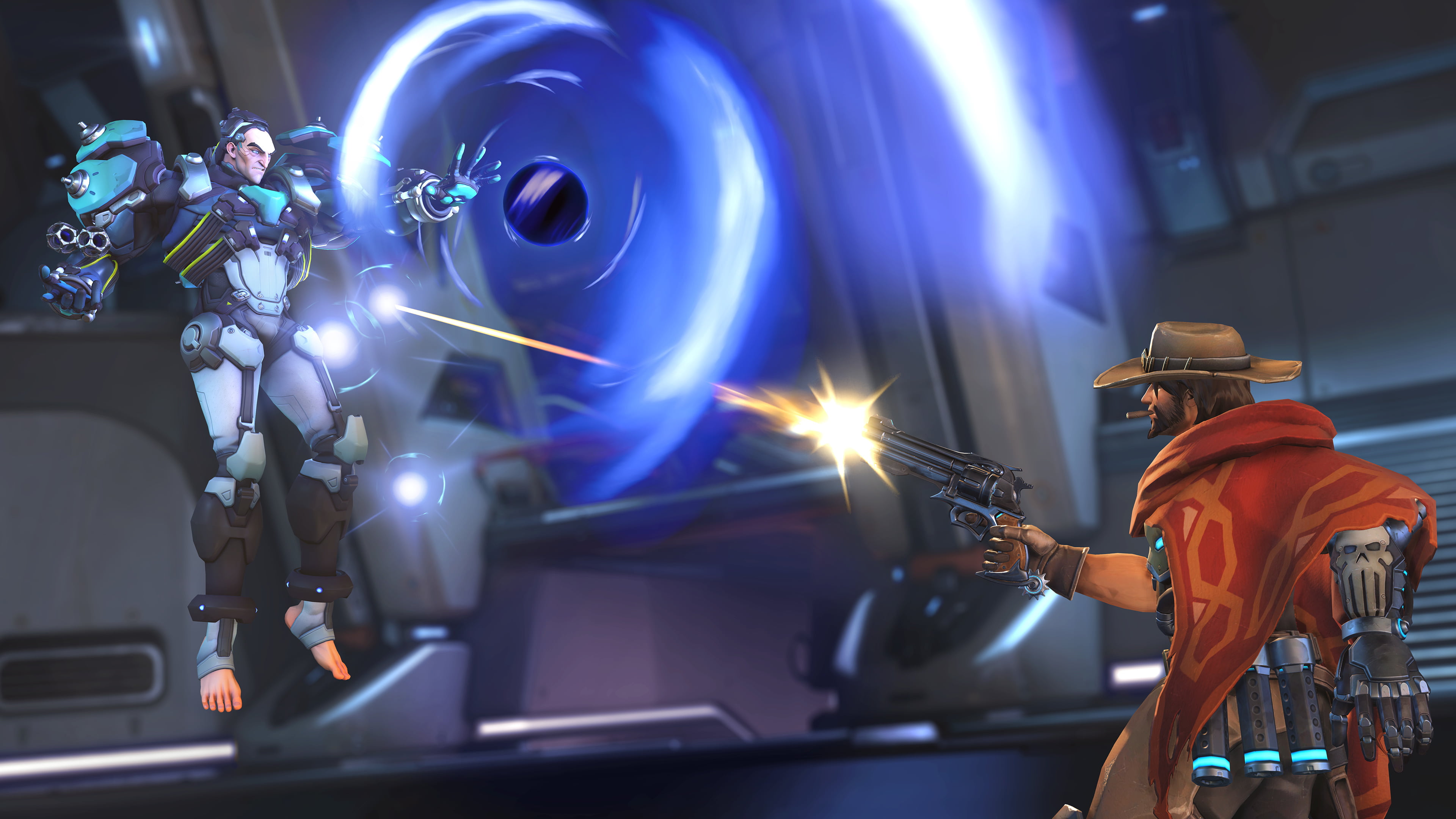 4K, McCree (Overwatch), Sigma (Overwatch), Video Game, Overwatch, HD Wallpaper
