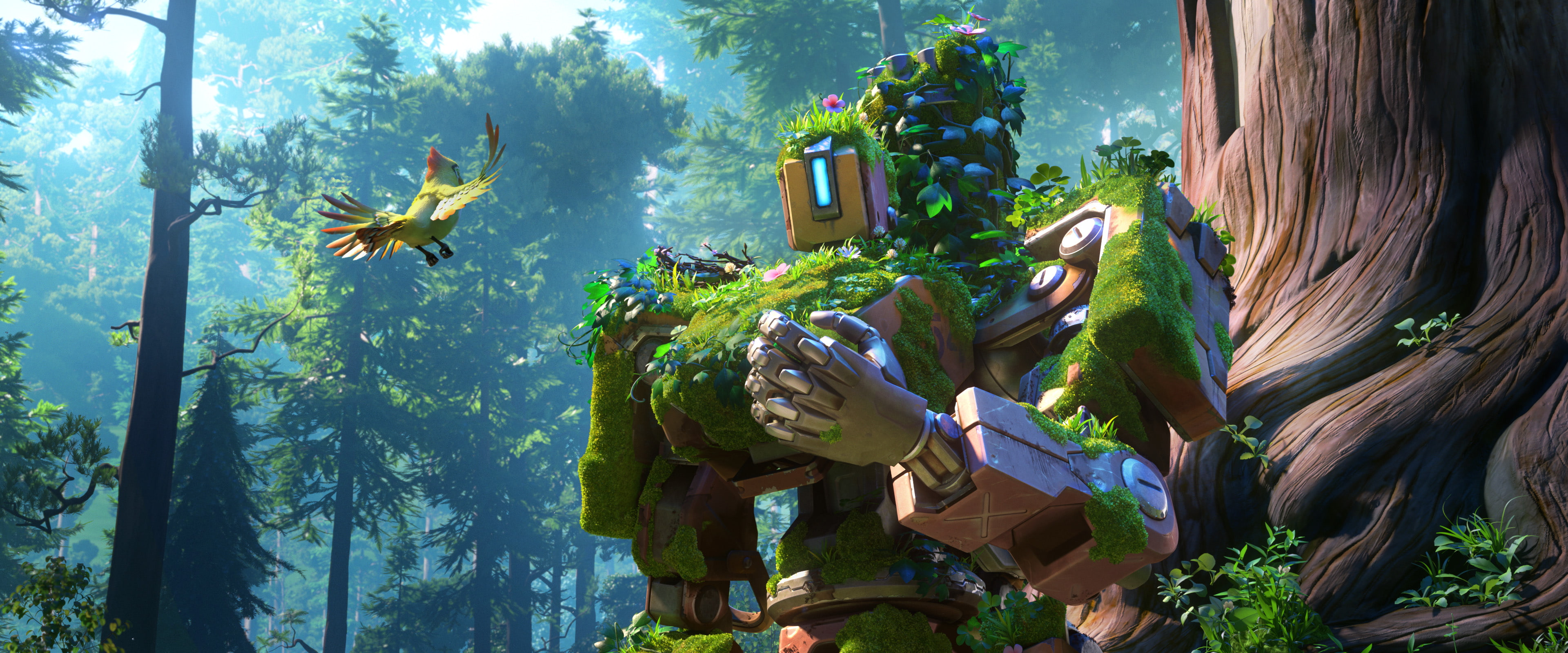 4K, 4K, Defense, Overwatch, Bastion, HD Wallpaper