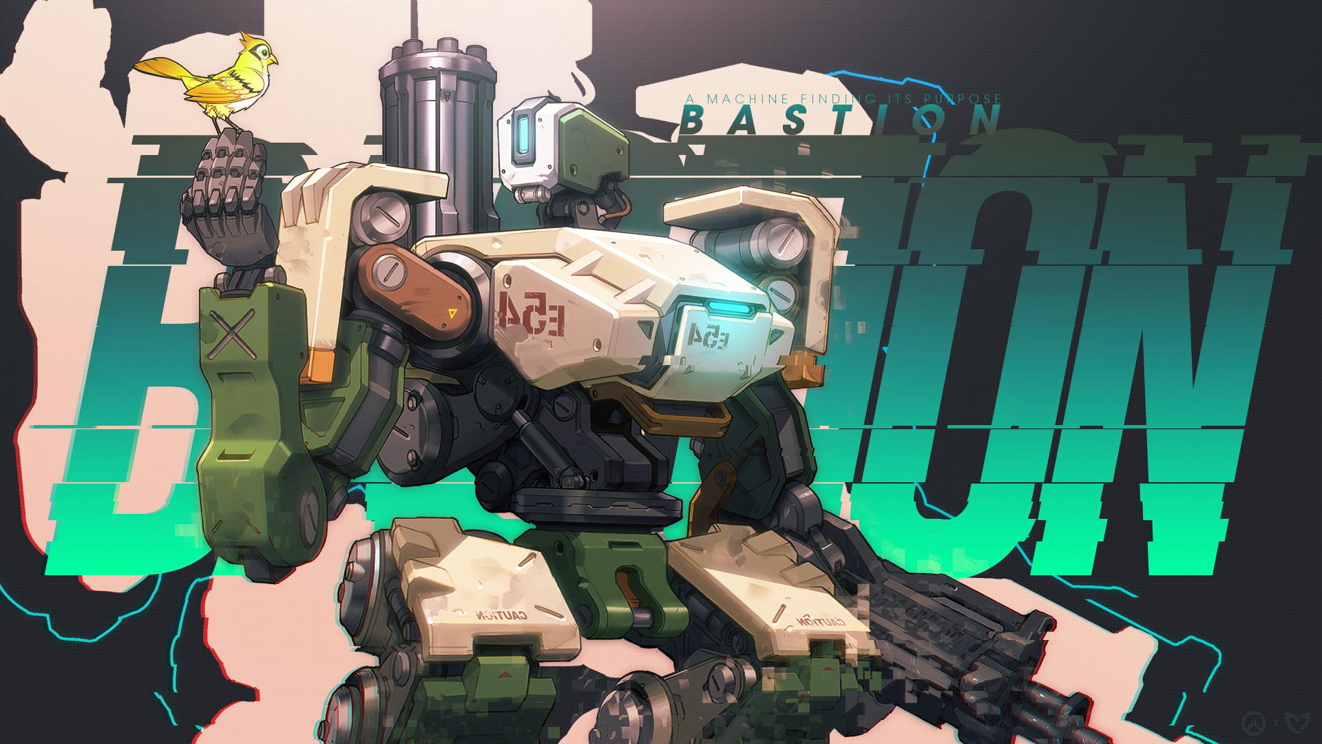 Overwatch, Blizzard Entertainment, 1080P, Bastion (Overwatch), HD Wallpaper