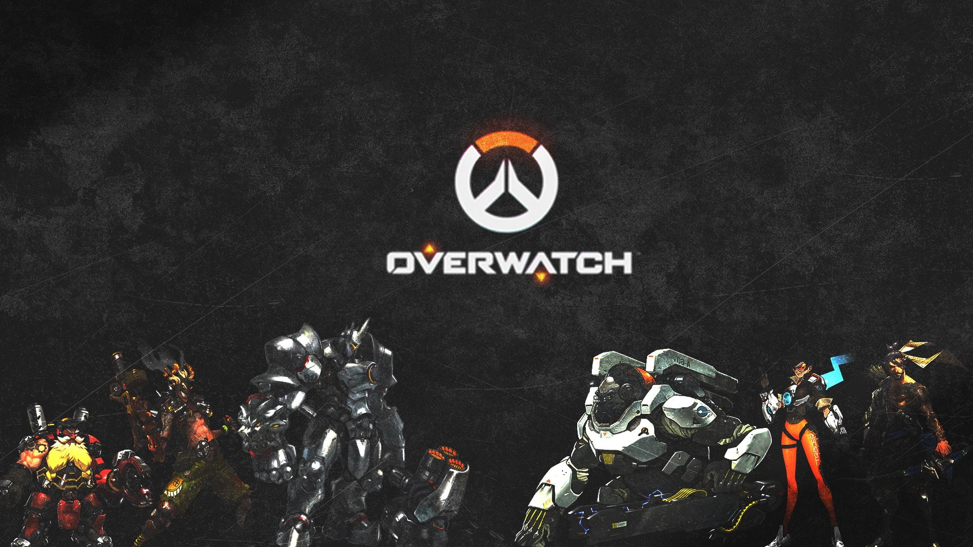 Reinhardt (Overwatch), Video Game, Torbjörn (Overwatch), Winston (Overwatch), 1080P, Hanzo (Overwatch), Junkrat (Overwatch), Overwatch, Tracer (Overwatch, HD Wallpaper