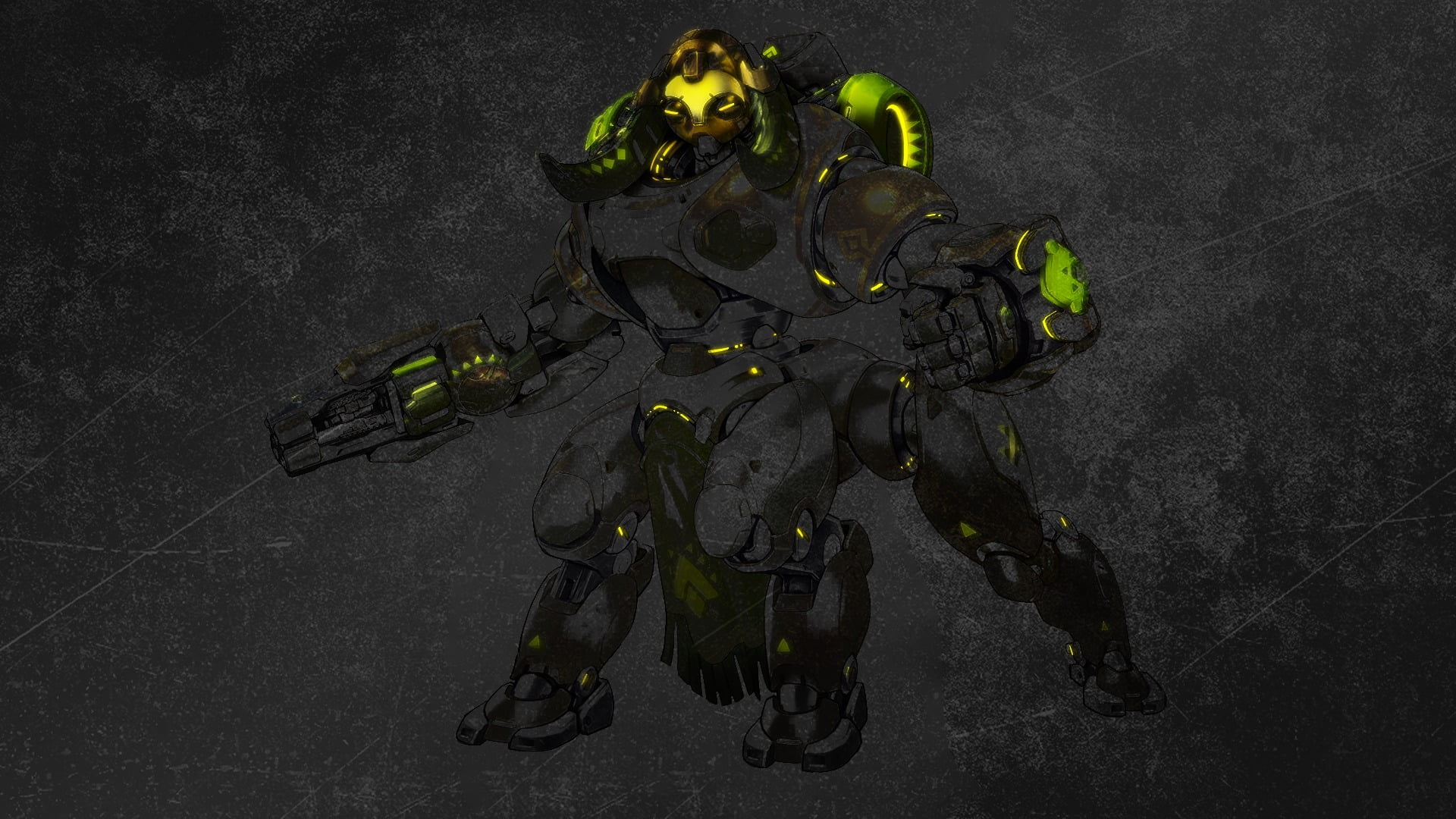 people, group of people, men, high angle view, road, Orisa(Overwatch), city, Overwatch, asphalt, nature, unrecognizable person, black color, full length, HD Wallpaper