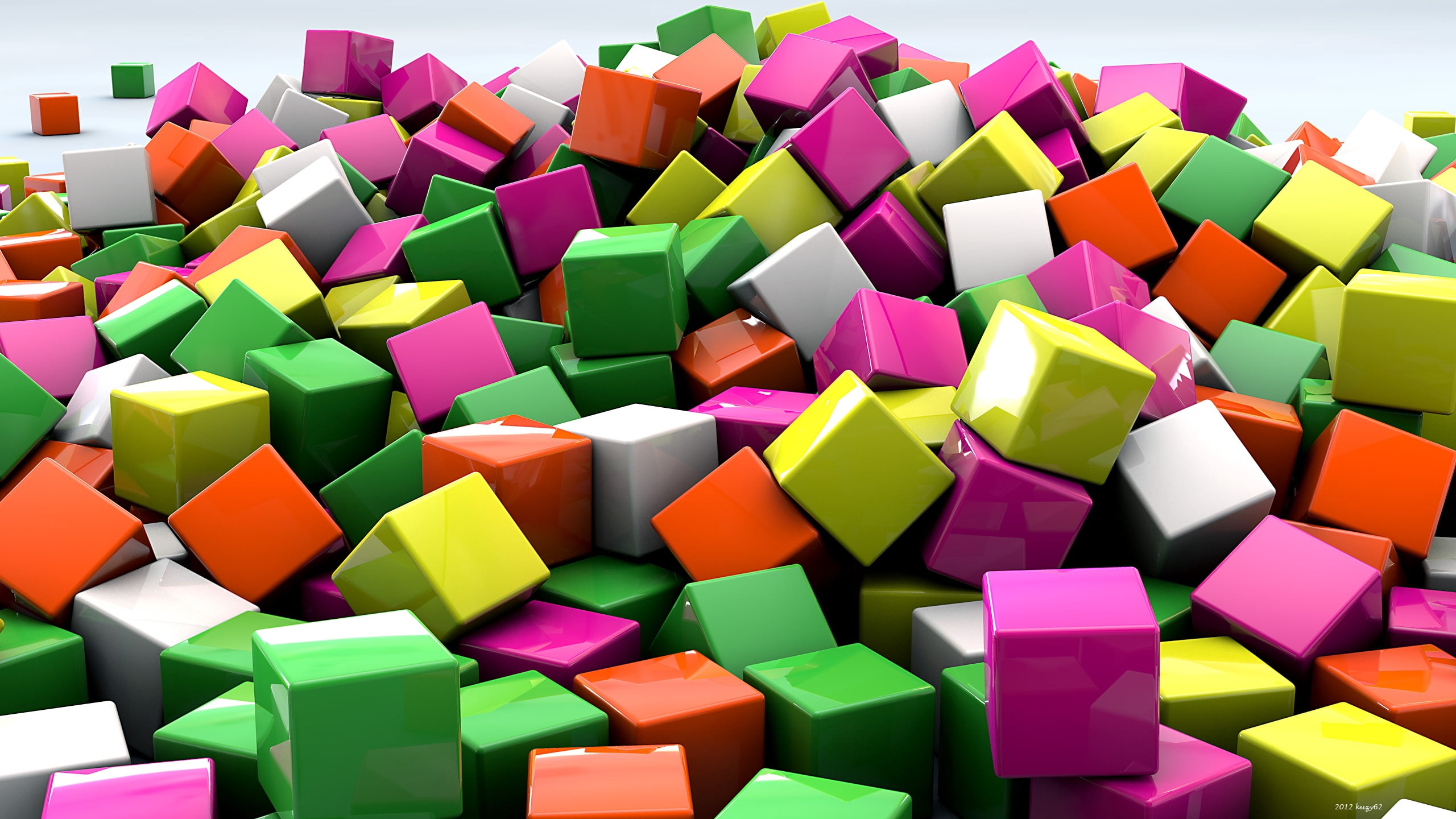 assorted, concepts, indoors, construction Industry, lot, directly above, vibrant color, ideas, variation, cubes, illustration, stack, colors, yellow, abundance, HD Wallpaper