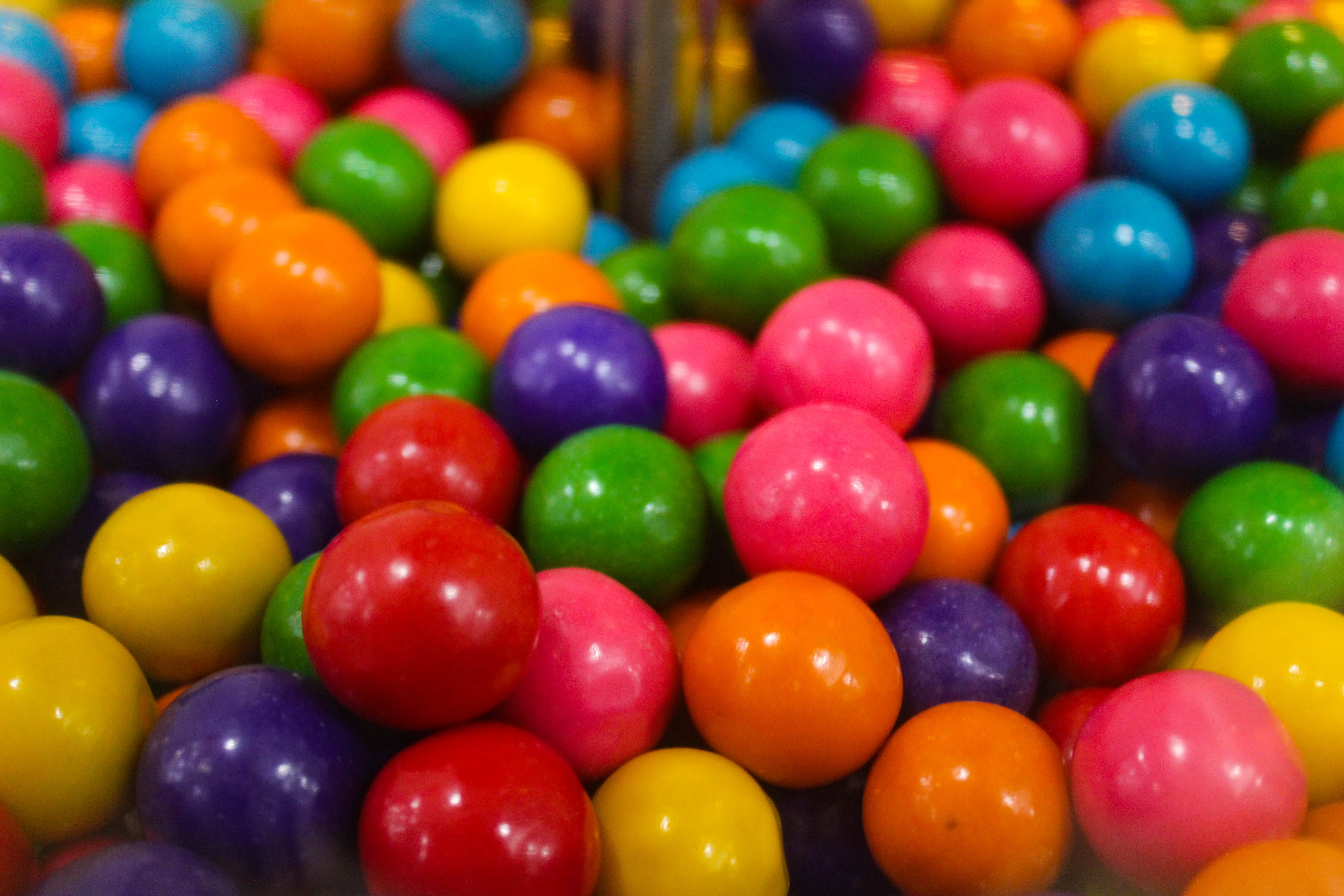 food, food and drink, abundance, large group of objects, selective focus, freshness, dulces, backgrounds, choice, temptation, bubblegum, colorful, full frame, HD Wallpaper