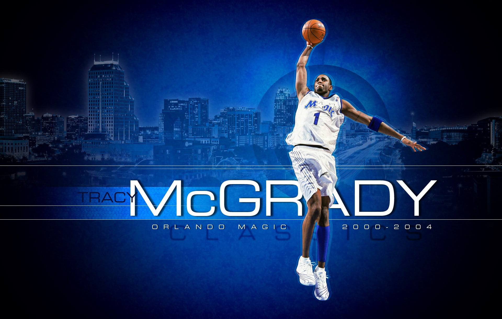 Magic, nba, orlando, sports, Basketball, Orlando Magic, 1080P, Tracy McGrady, HD Wallpaper