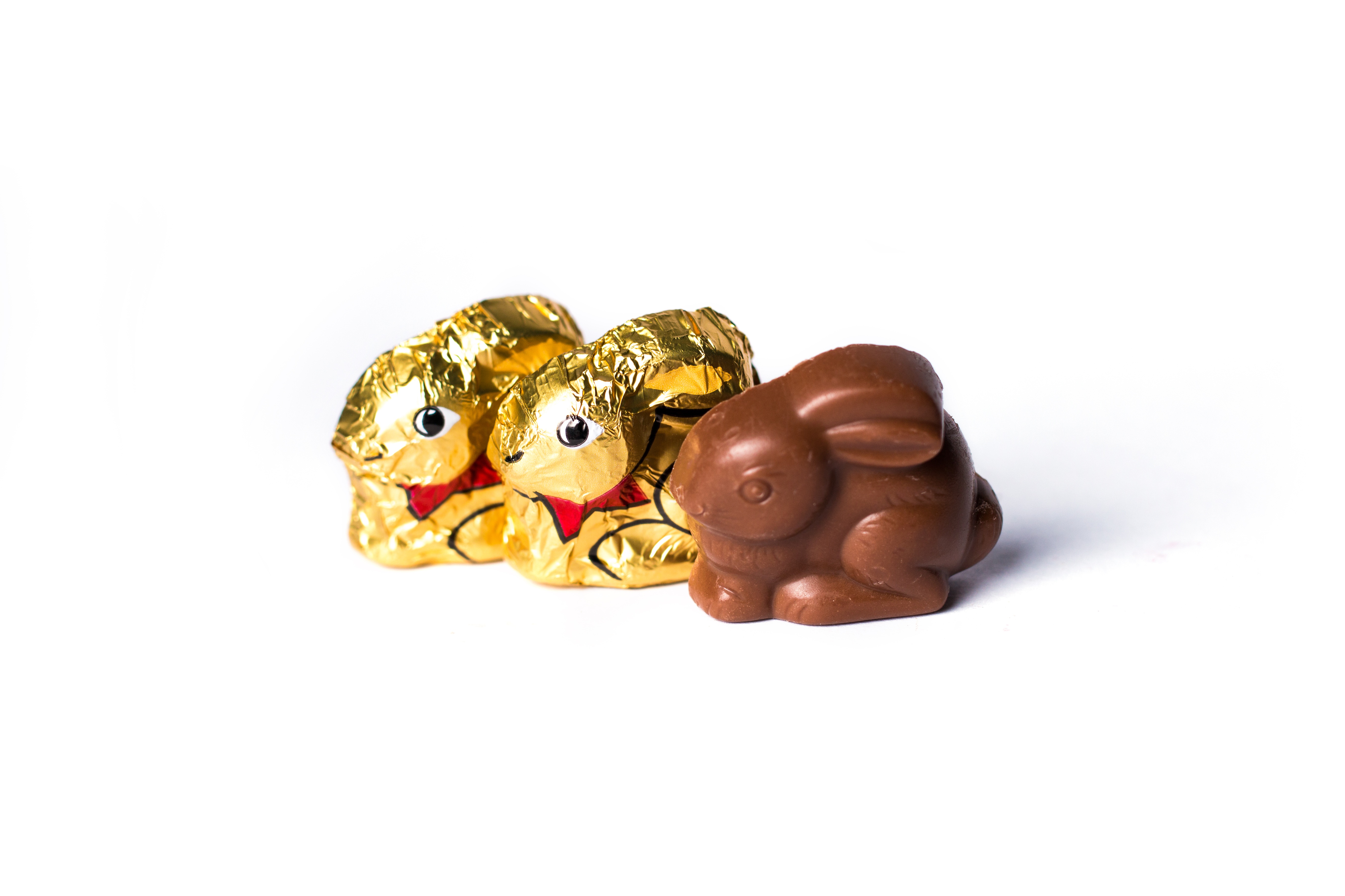 gold, copy space, animal wildlife, rabbits, tracy, candy, human hand, figure, 5K, easter theme, brown, cut out, spring, easter, vertebrate, gold colored, HD Wallpaper