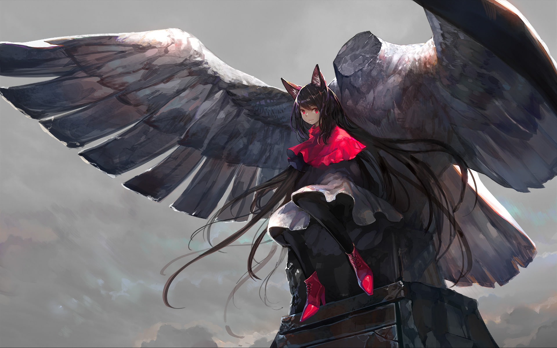 1080P, Kagerou Imaizumi, Anime, Touhou, HD Wallpaper