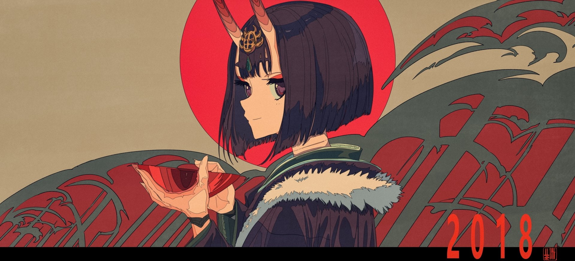 Fate/Grand Order, 1080P, Shuten Douji, Fate Series, HD Wallpaper