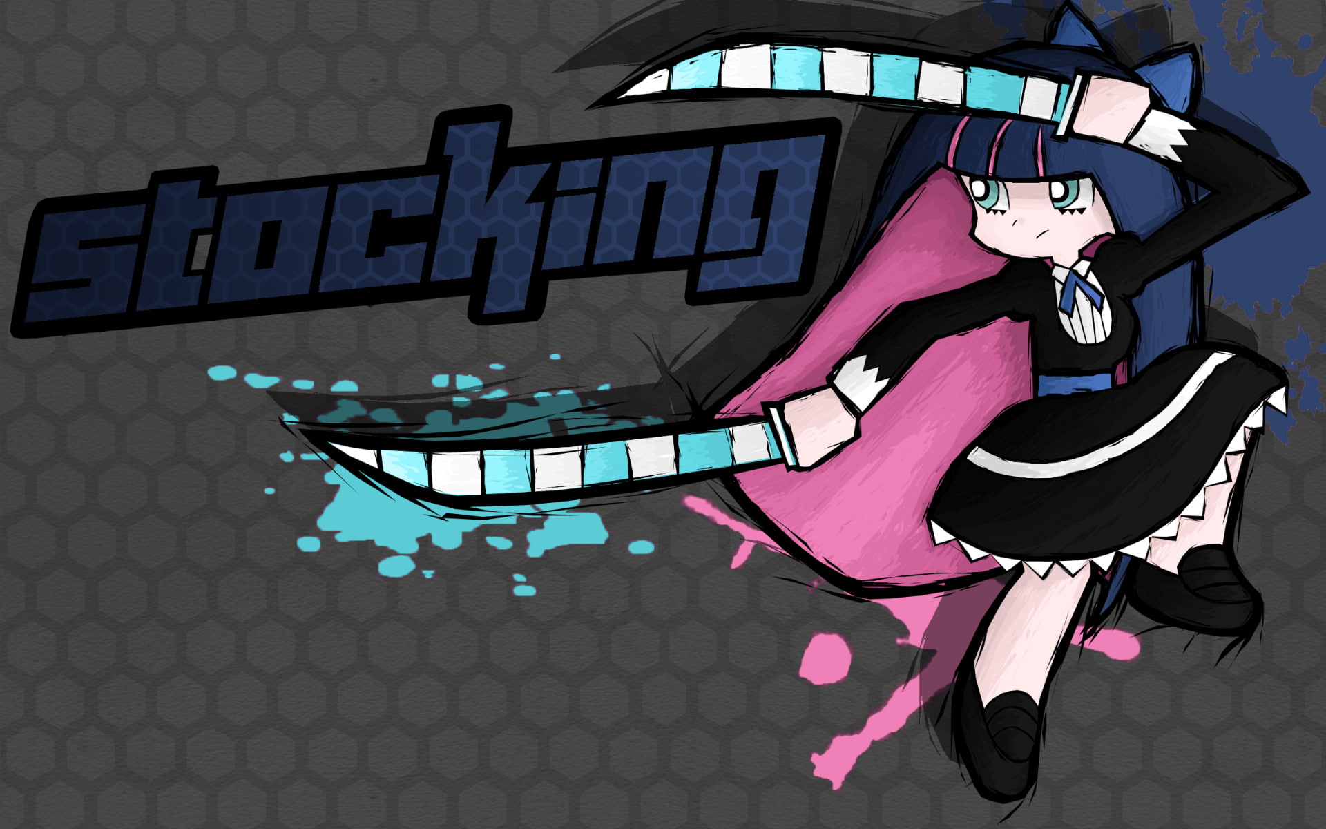 1080P, Stocking (Panty and Stocking with Garterbelt), Anime, Panty and Stocking with Garterbelt, HD Wallpaper