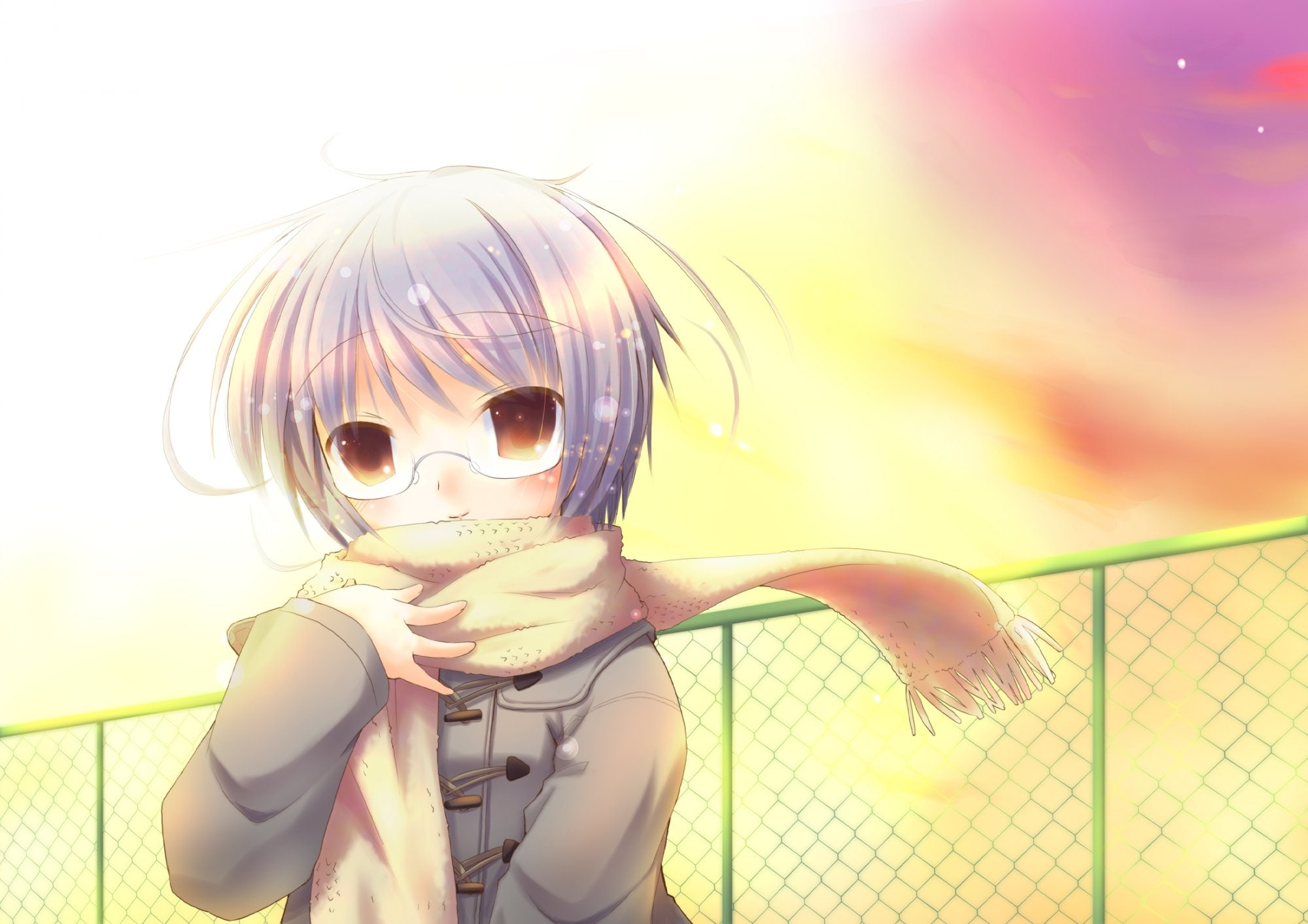 haruhi, meganekko, suzumiya, 1080P, melancholy, nagato, yuki, HD Wallpaper