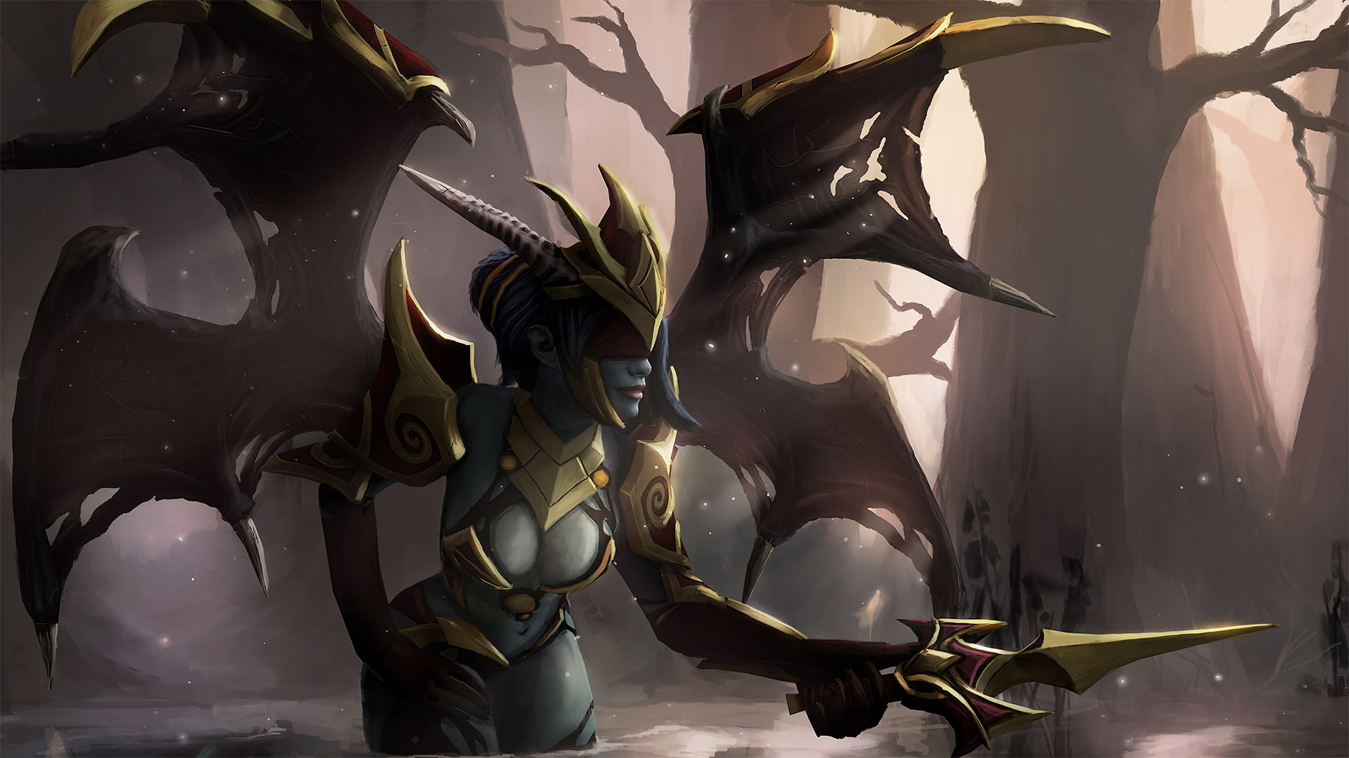 low angle view, Dota 2, Valve Corporation, 1080P, Dota, hanging, art and craft, wings, nature, representation, arts culture and entertainment, no people, HD Wallpaper