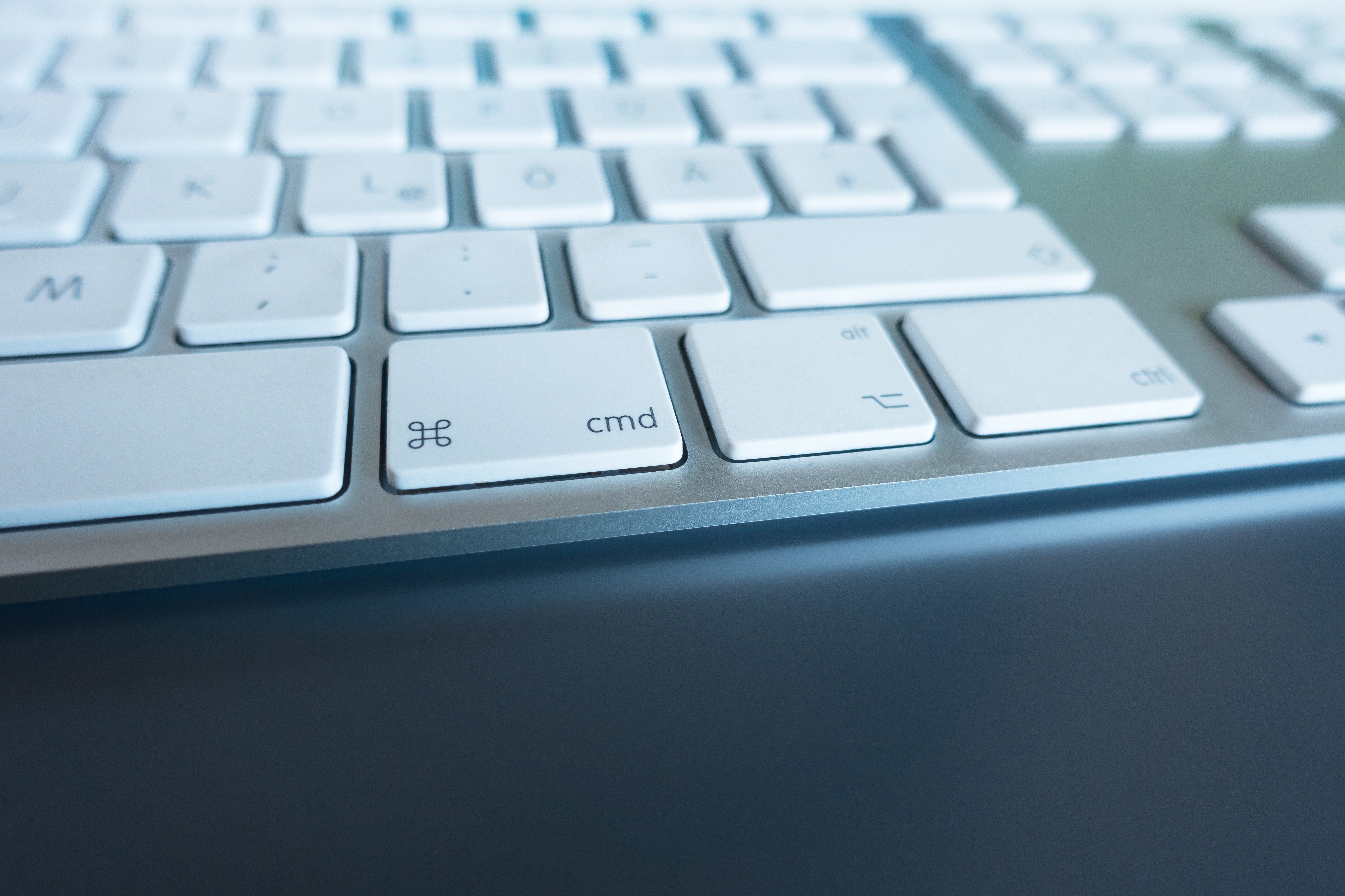 close-up, accessories, computer, alphabet, wireless technology, communication, input, apple, datailaufnahme, letter, text, business, pC, keys, 5K, gray, HD Wallpaper