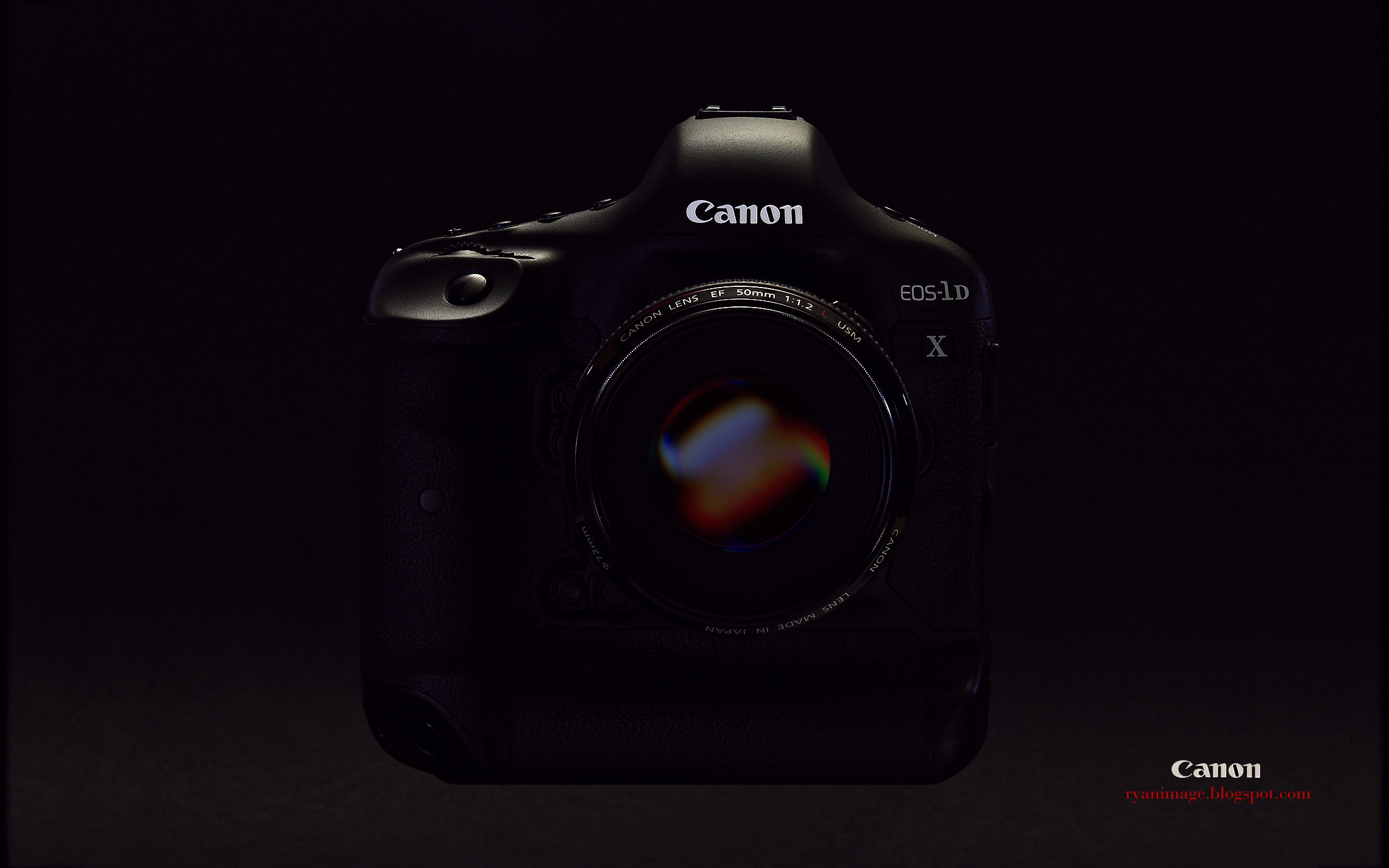 1080P, the camera, black background, 1Dx, Canon, HD Wallpaper