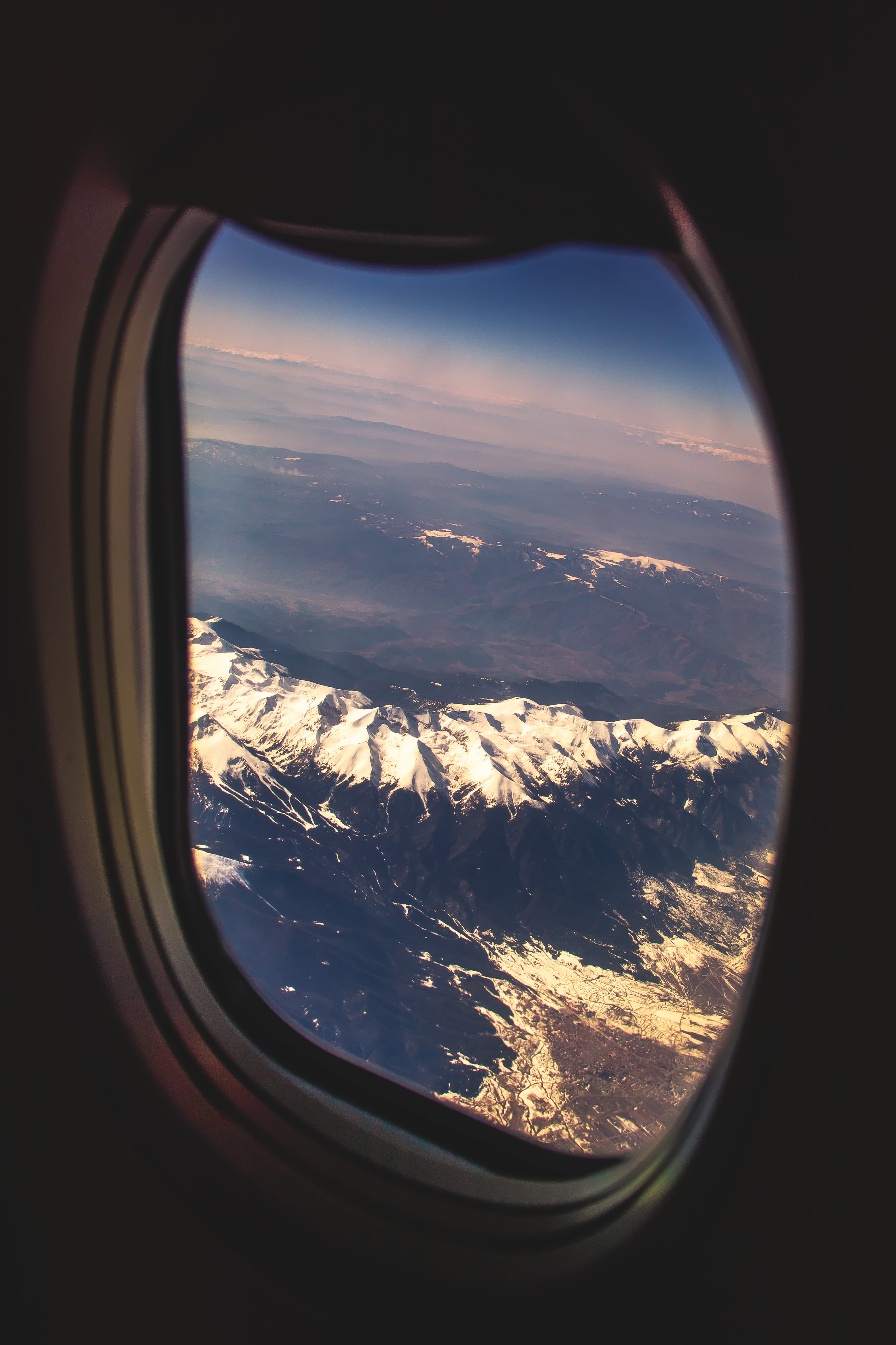 shutter, clothing, view, window, outdoors, mountain, beauty in nature, helmet, 5K, mountains, flare, transportation, mode of transportation, window shade, Phone HD Wallpaper