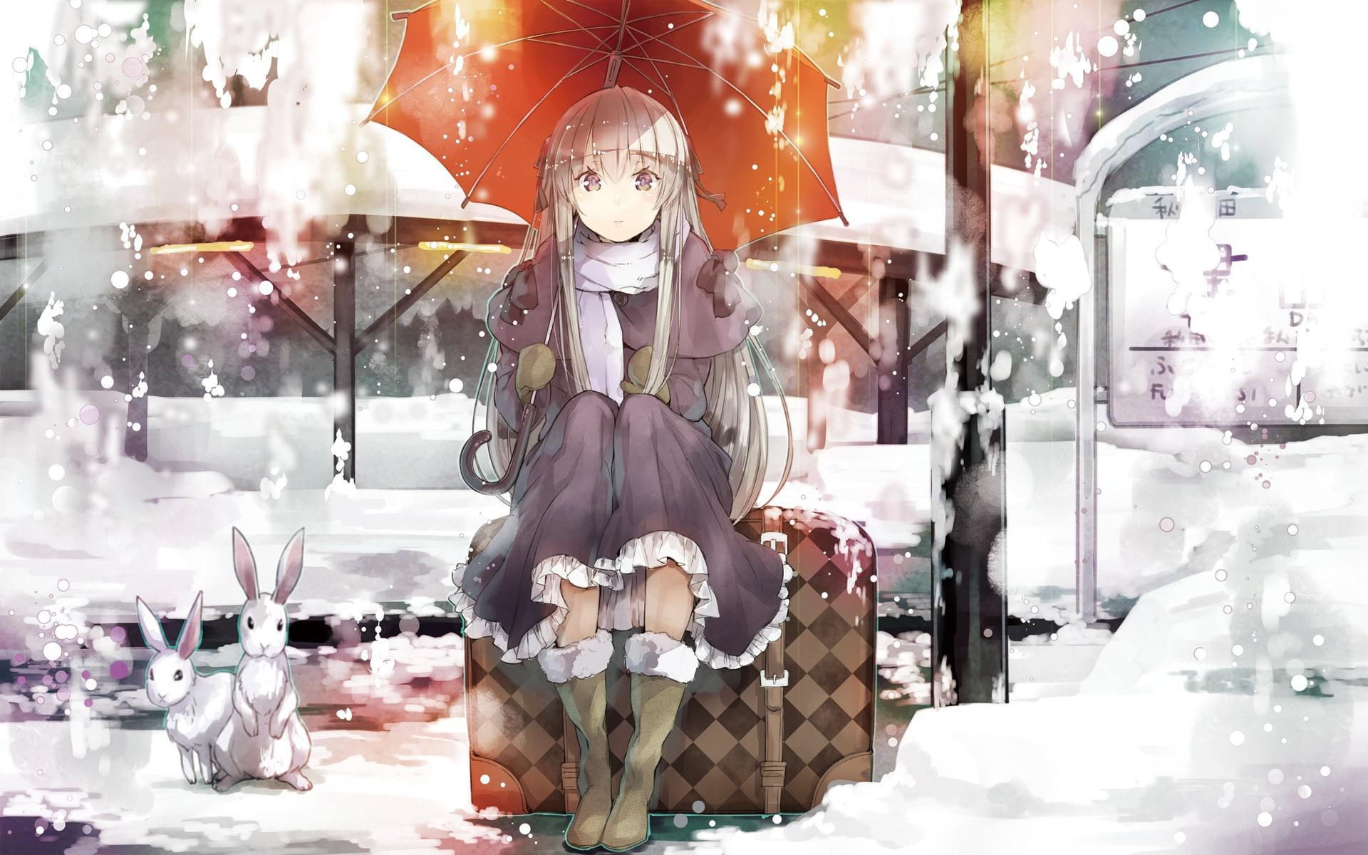 character, female, yosuga no sora, 1080P, sora, 1920x1200, anime, yosuga, HD Wallpaper