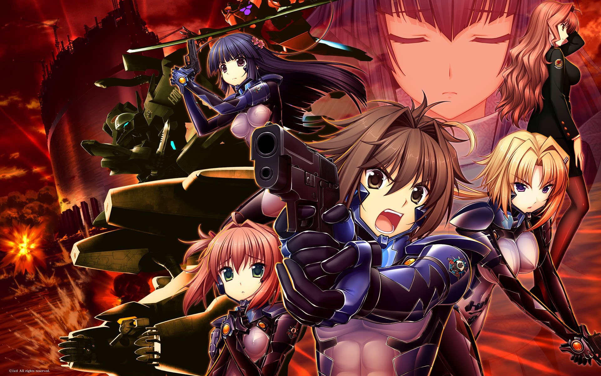 Muv-Luv Alternative, Anime, 1080P, HD Wallpaper