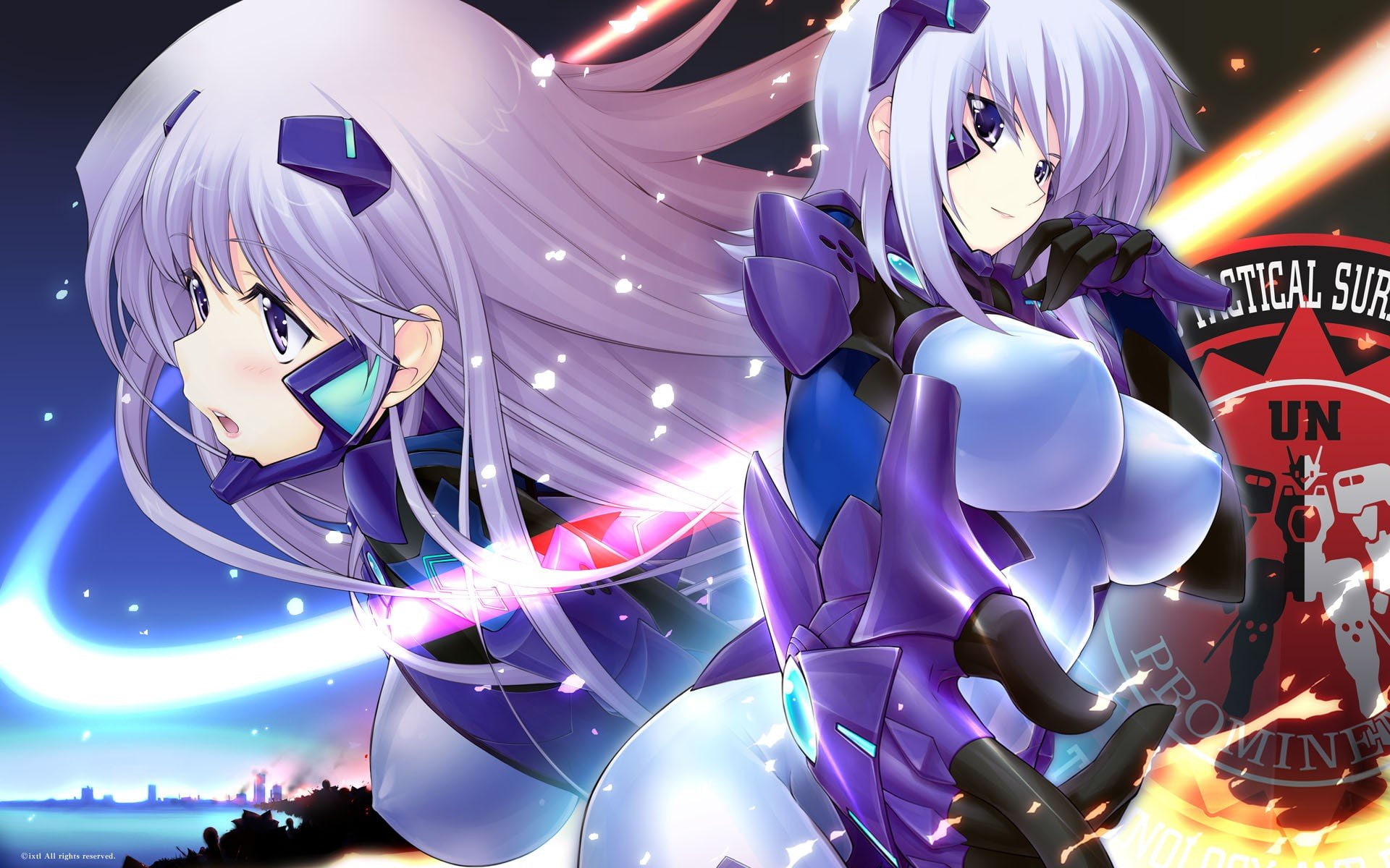 barchenowa, short, hair, long, 1080P, cryska, inia, muv luv, anime, sestina, alternative, HD Wallpaper