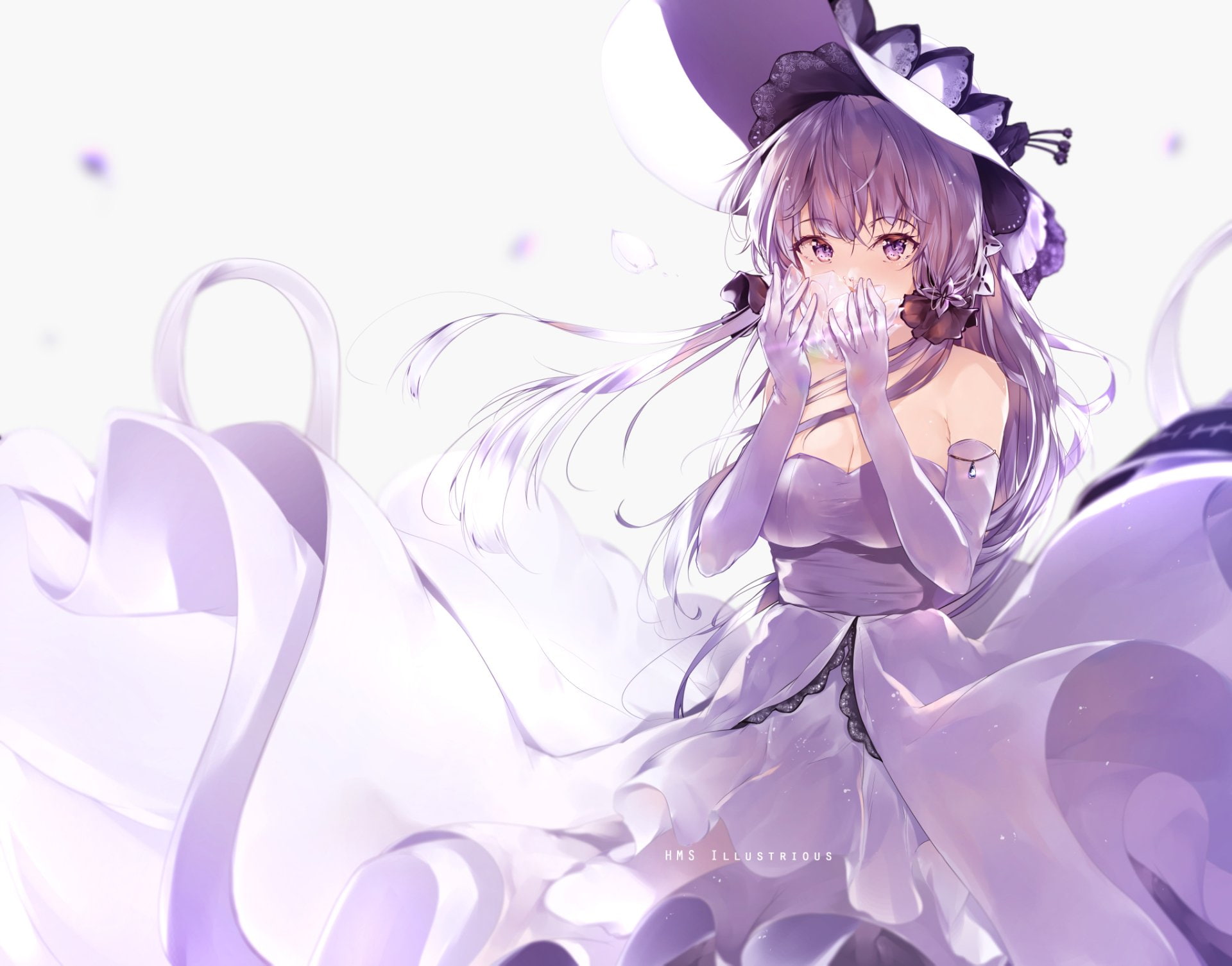 1080P, Azur Lane, Illustrious (Azur Lane), Anime, HD Wallpaper