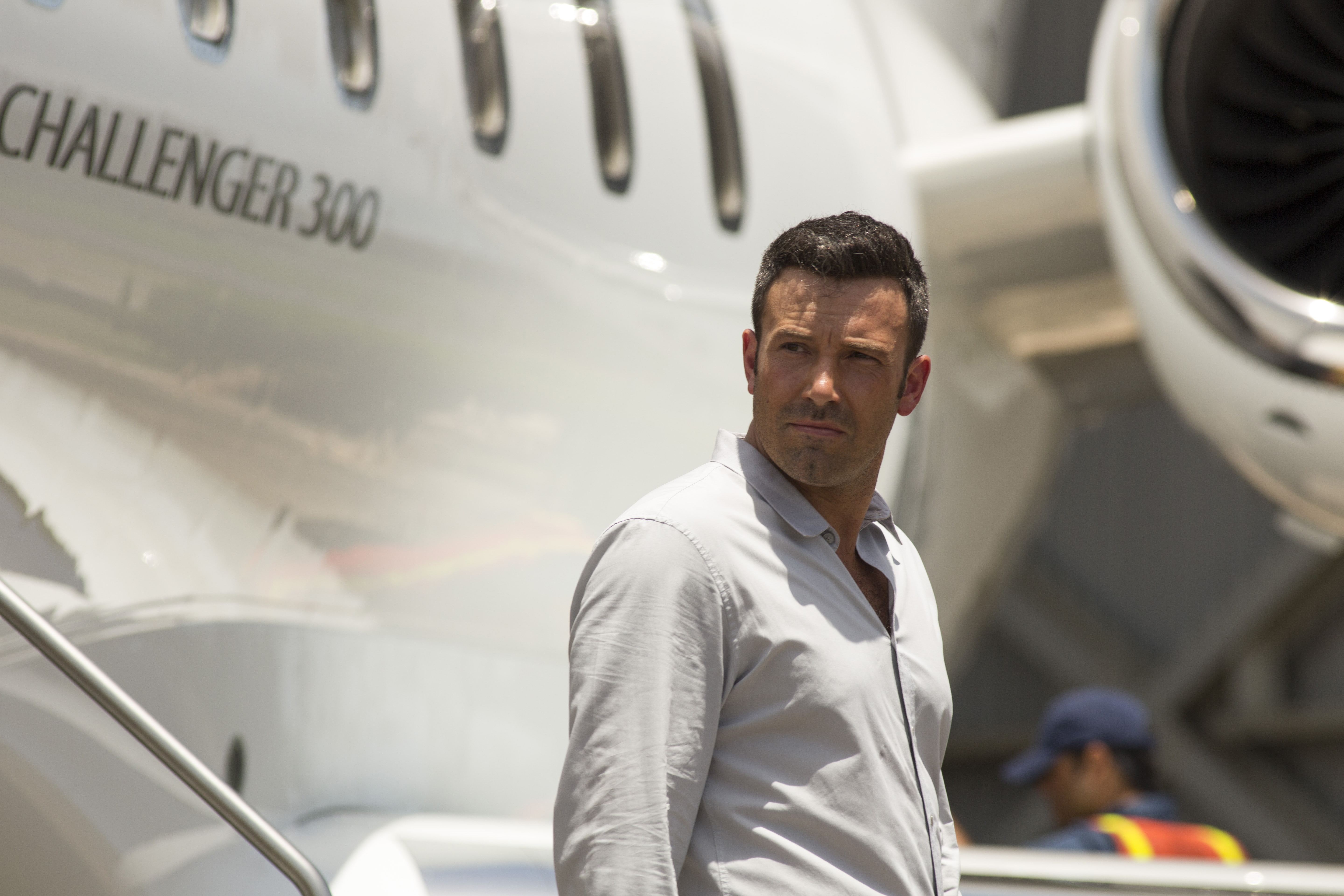shirt, frame, 5K, Ben Affleck, Runner Runner, the plane, Va-Bank, actor, HD Wallpaper