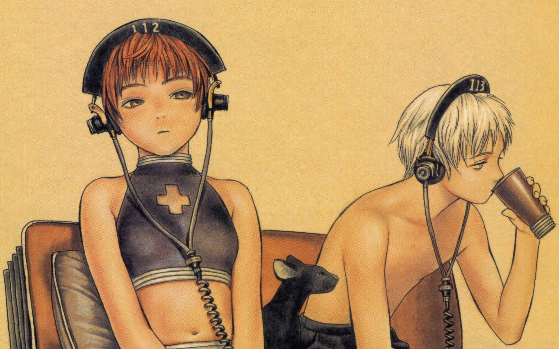 original characters, 1080P, Murata Range, HD Wallpaper