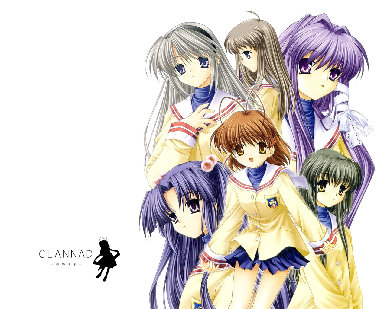 women, art and craft, human representation, childhood, furukawa nagisa, clannad, 720P, communication, text, people, girls, representation, vector, boys, HD Wallpaper