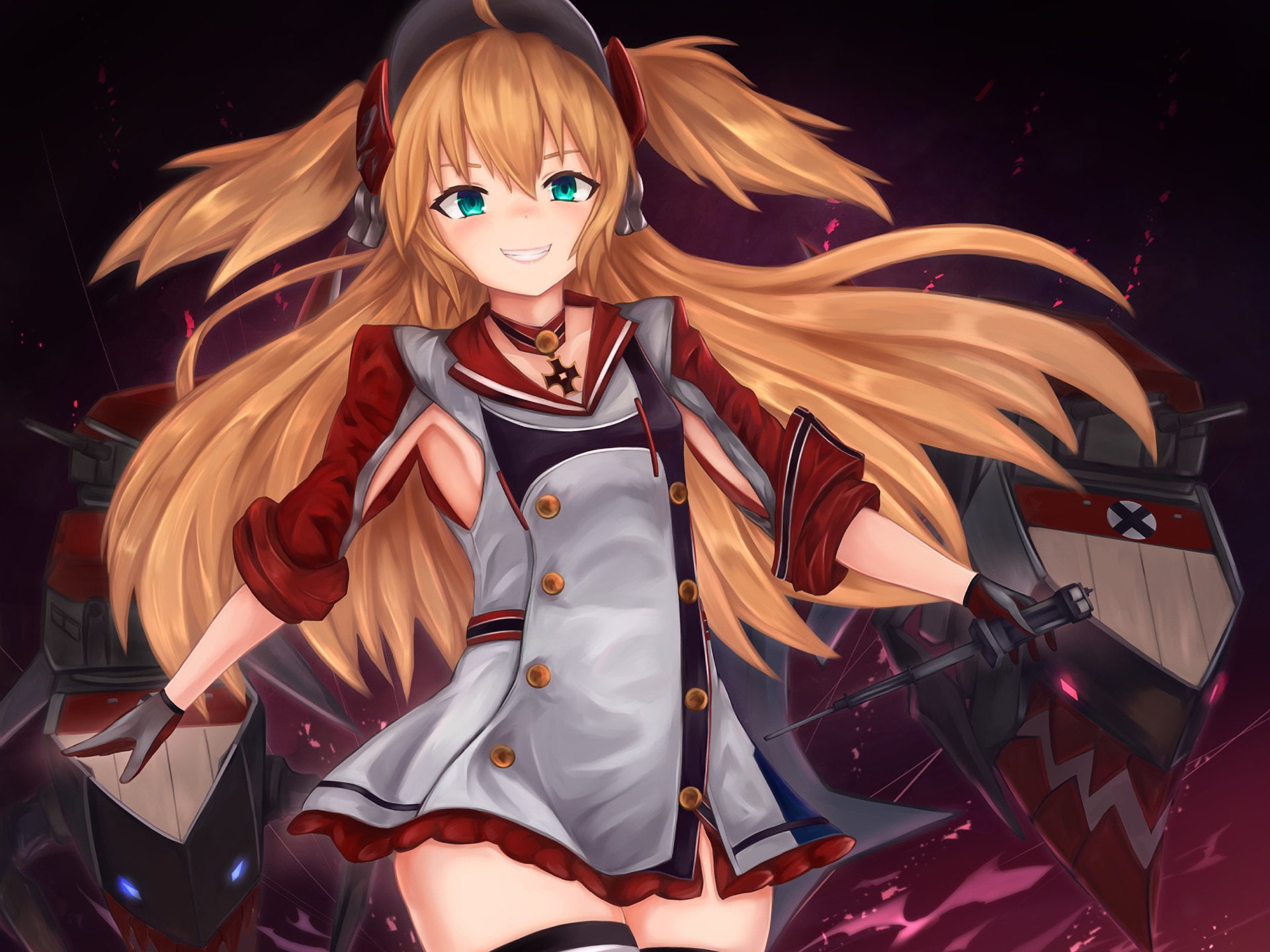 Admiral Hipper (Azur Lane), Azur Lane, 1080P, Anime, HD Wallpaper