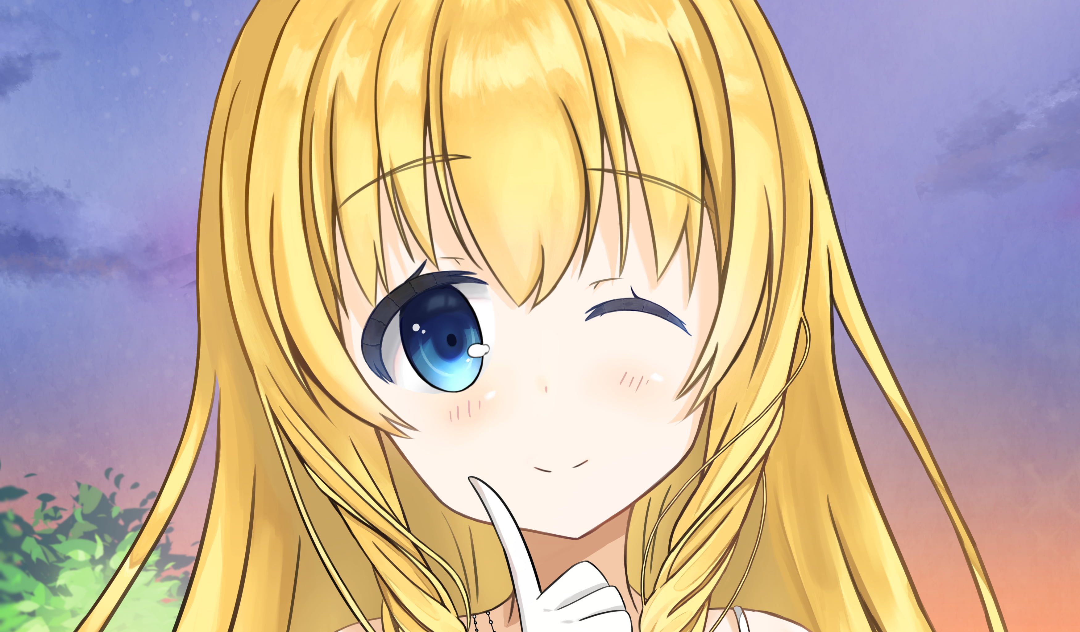 Anime, Latifa Fleuranza, Amagi Brilliant Park, 2K, HD Wallpaper