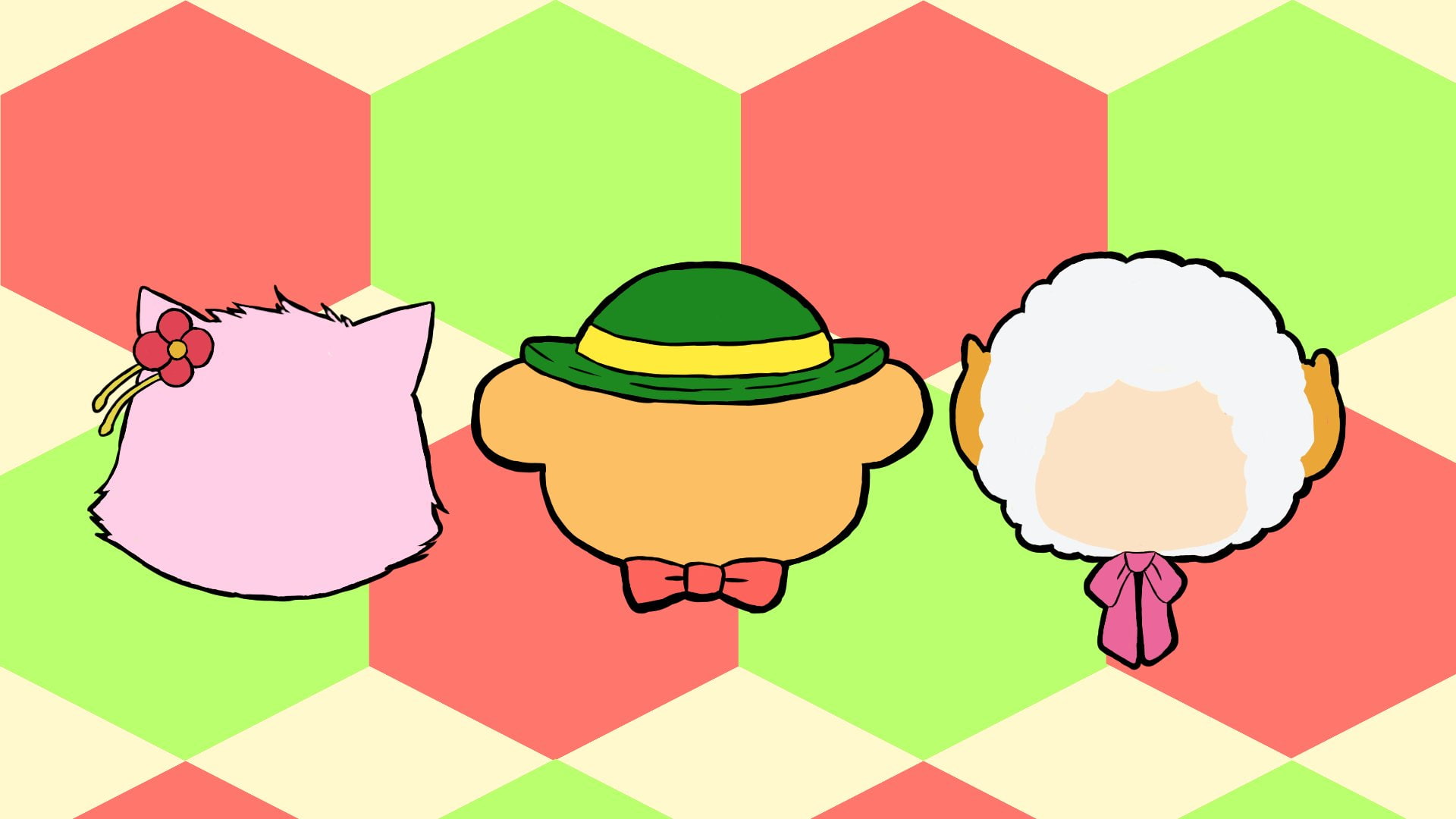 1080P, Anime, Moffle (Amagi Brilliant Park), Amagi Brilliant Park, Tiramie (Amagi Brilliant Park), Macaron (Amagi Brilliant Park), HD Wallpaper