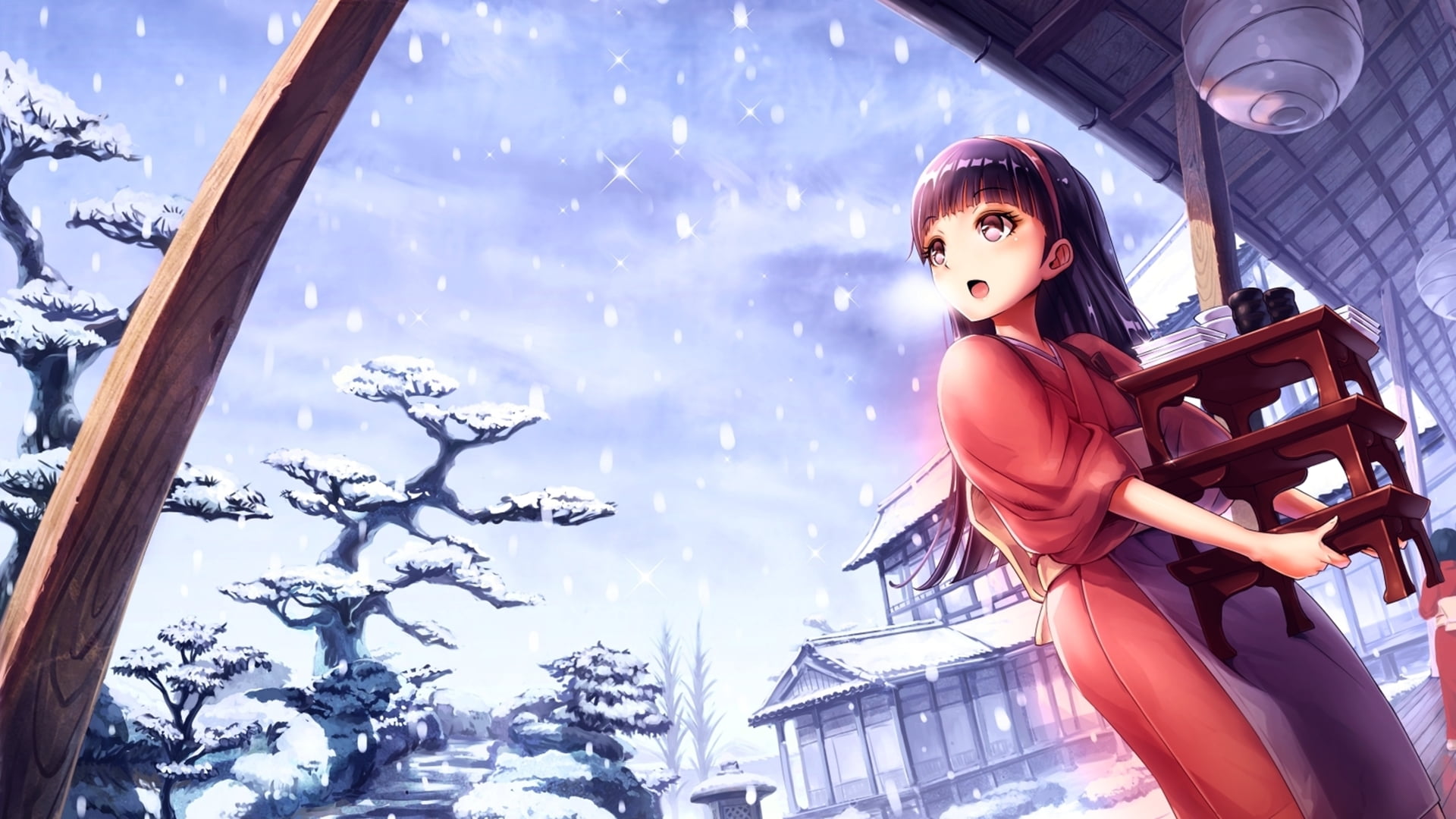 Persona 4, 1080P, Yukiko Amagi, Persona, HD Wallpaper