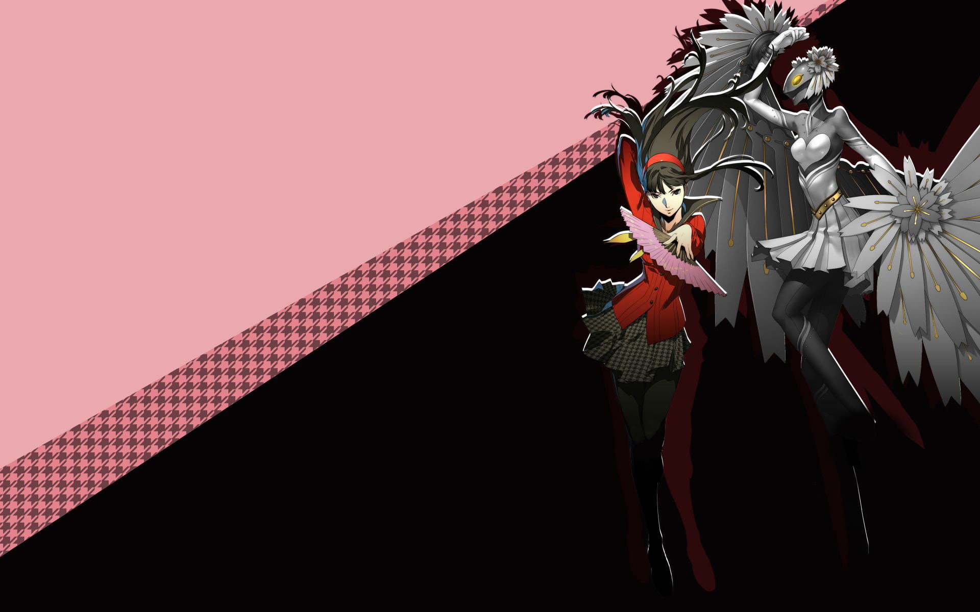 Persona, 1080P, Konohana Sakuya, Yukiko Amagi, Persona 4: Arena, HD Wallpaper